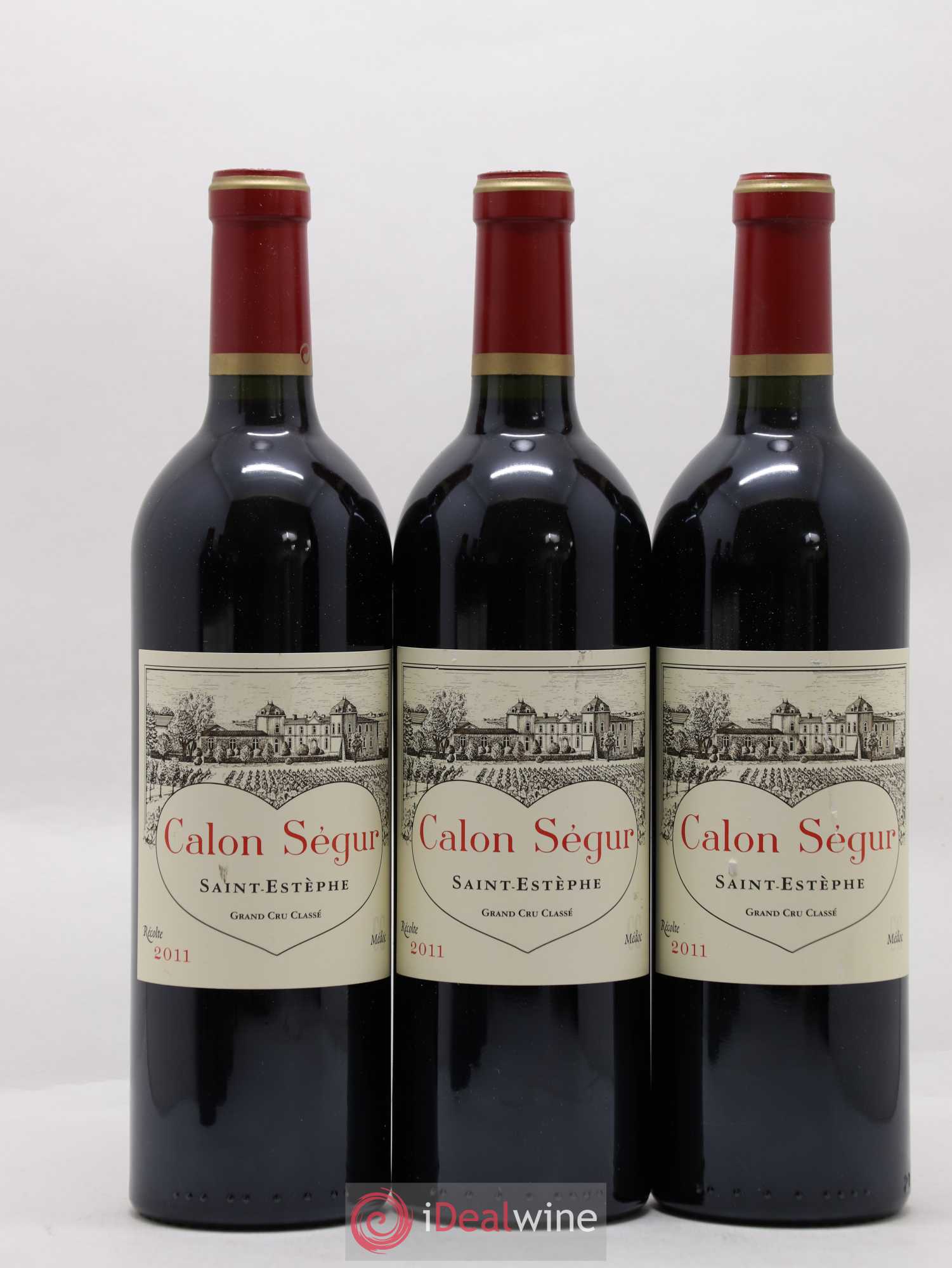 Château Calon Ségur 3ème Grand Cru Classé 2011 - Lot de 6 bouteilles - 1