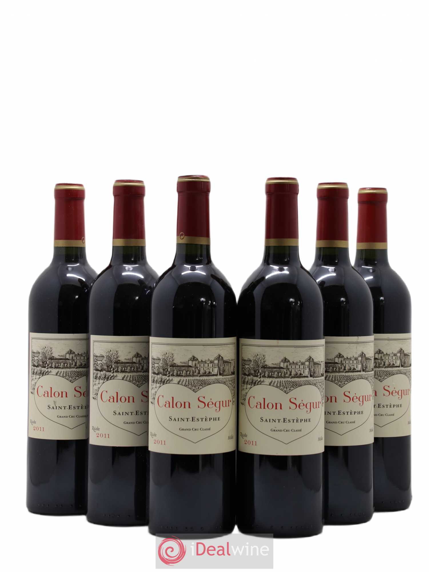Château Calon Ségur 3ème Grand Cru Classé 2011 - Lot de 6 bouteilles - 0