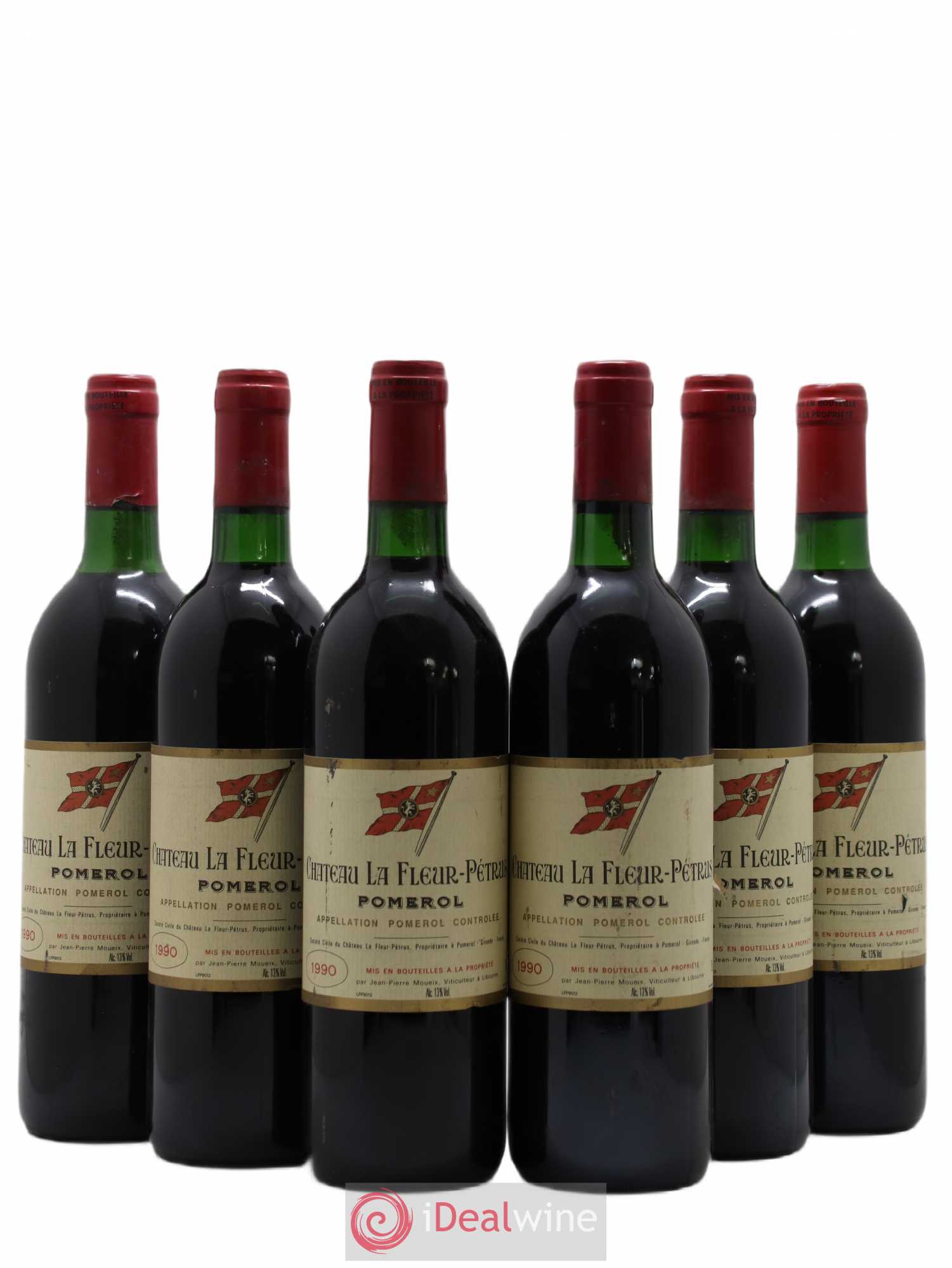 Château la Fleur Petrus 1990 - Lot de 6 bouteilles - 0