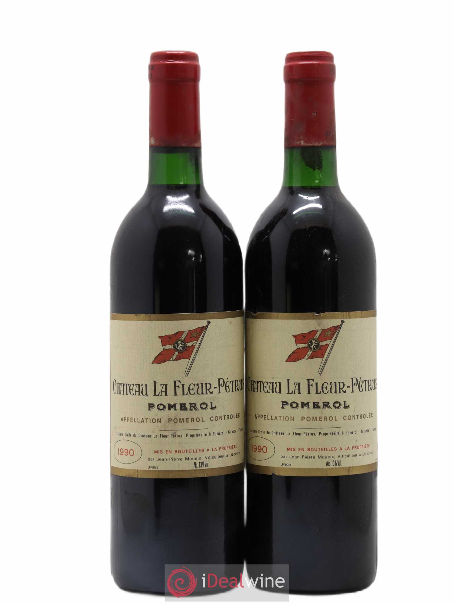 Château la Fleur Petrus 1990 - Lot de 2 bouteilles - 0
