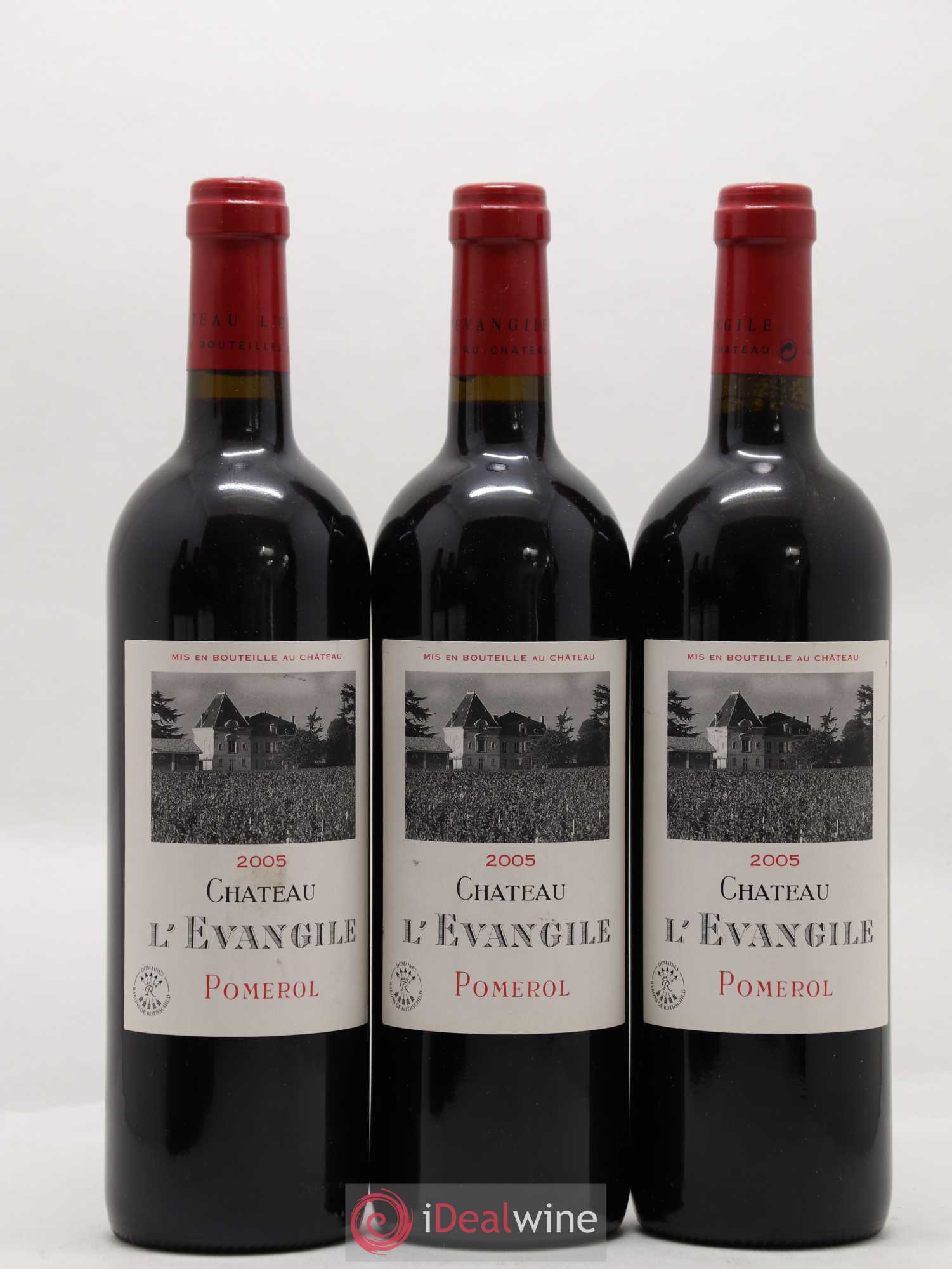 Château l' Évangile 2005 - Lot de 6 bouteilles - 1