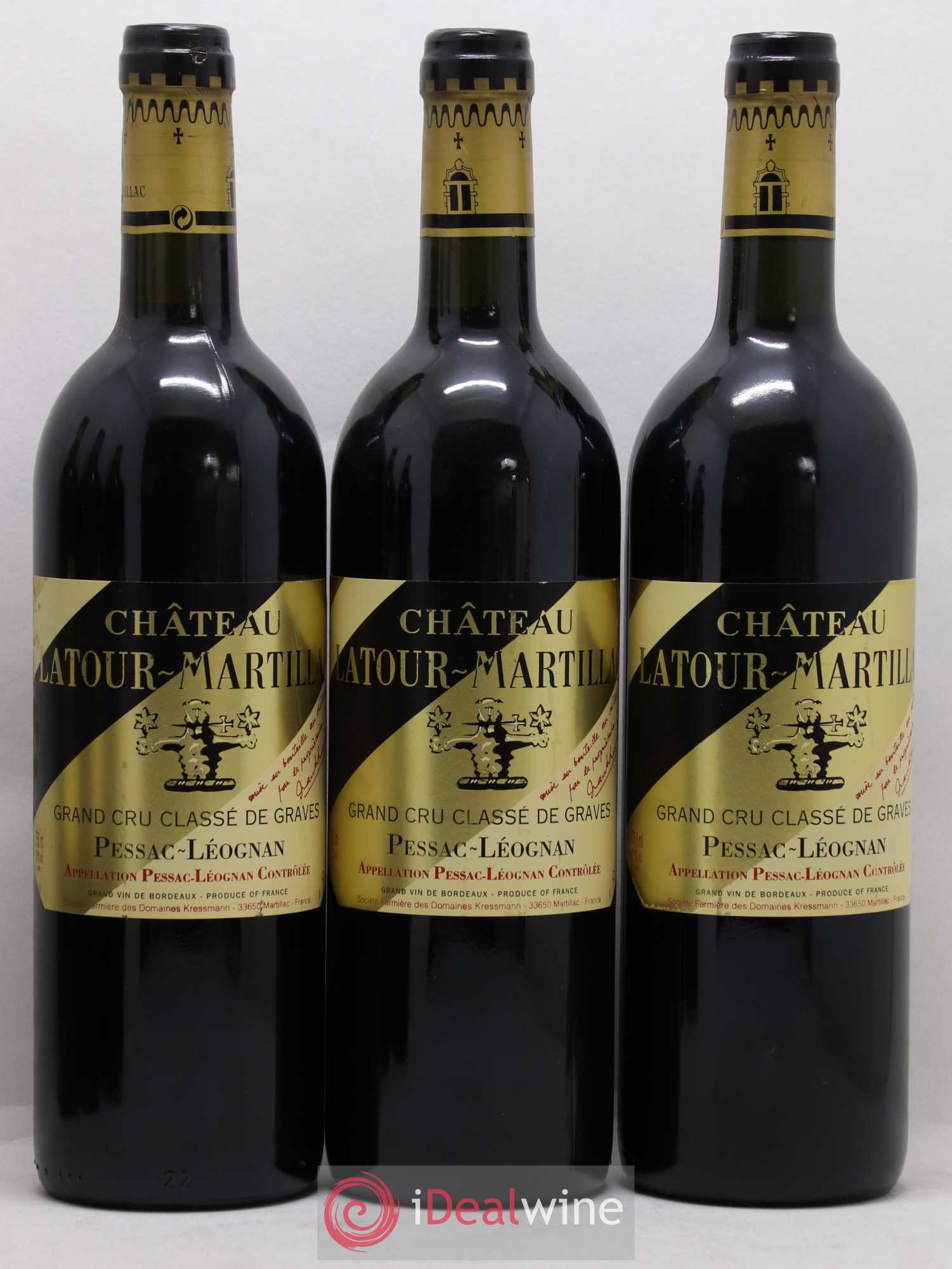 Château Latour-Martillac Cru Classé de Graves 1999 - Lot de 6 bouteilles - 2