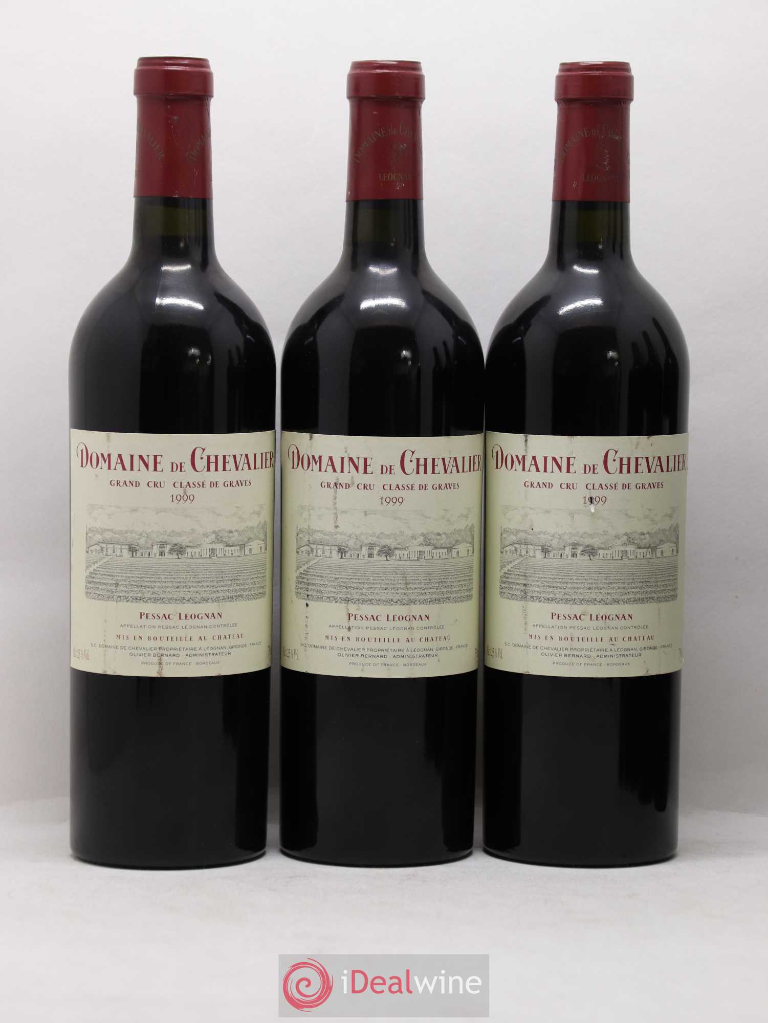 Domaine de Chevalier Cru Classé de Graves 1999 - Lot de 6 bouteilles - 1