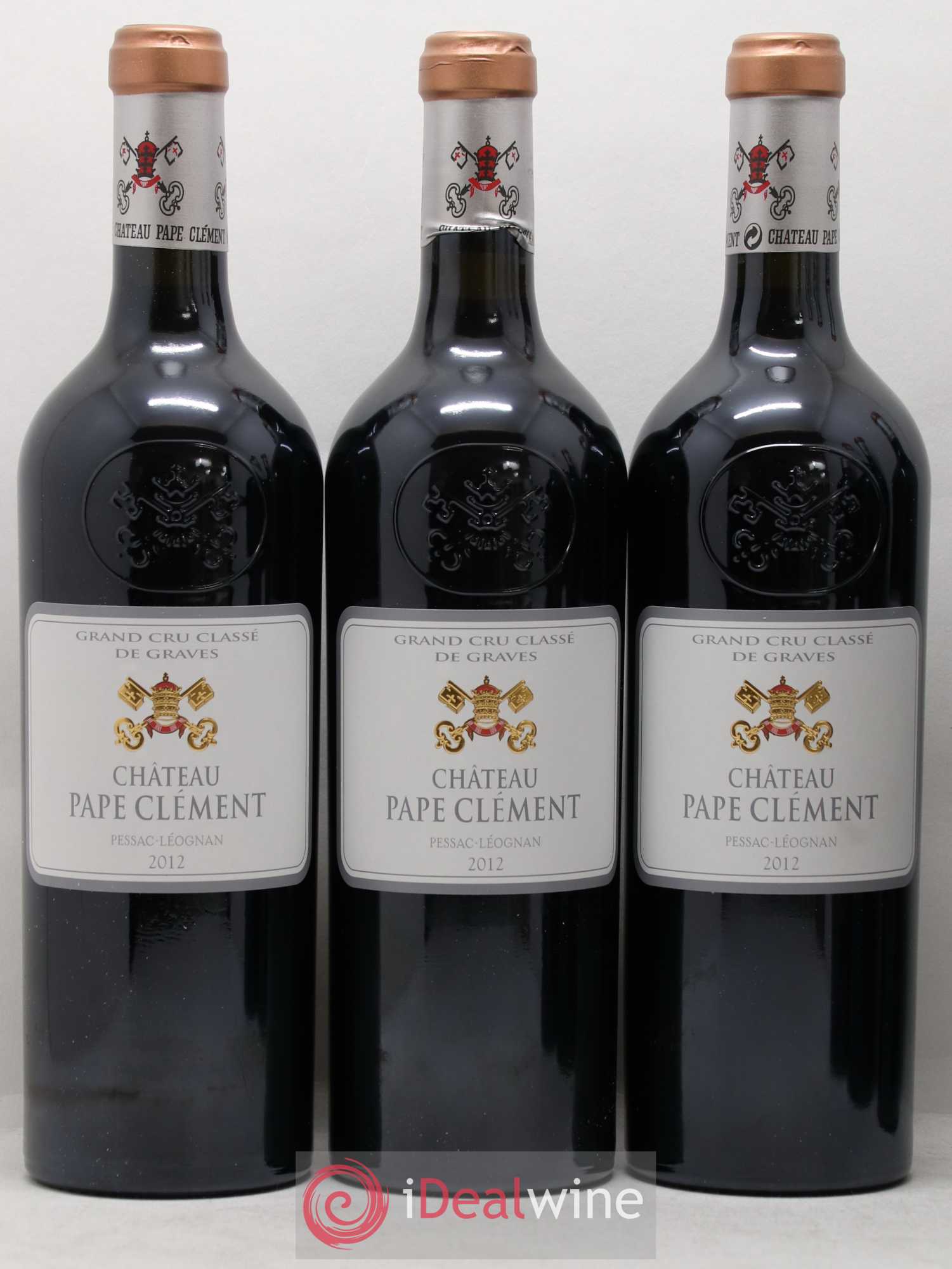Château Pape Clément Cru Classé de Graves 2012 - Lot de 6 bouteilles - 1