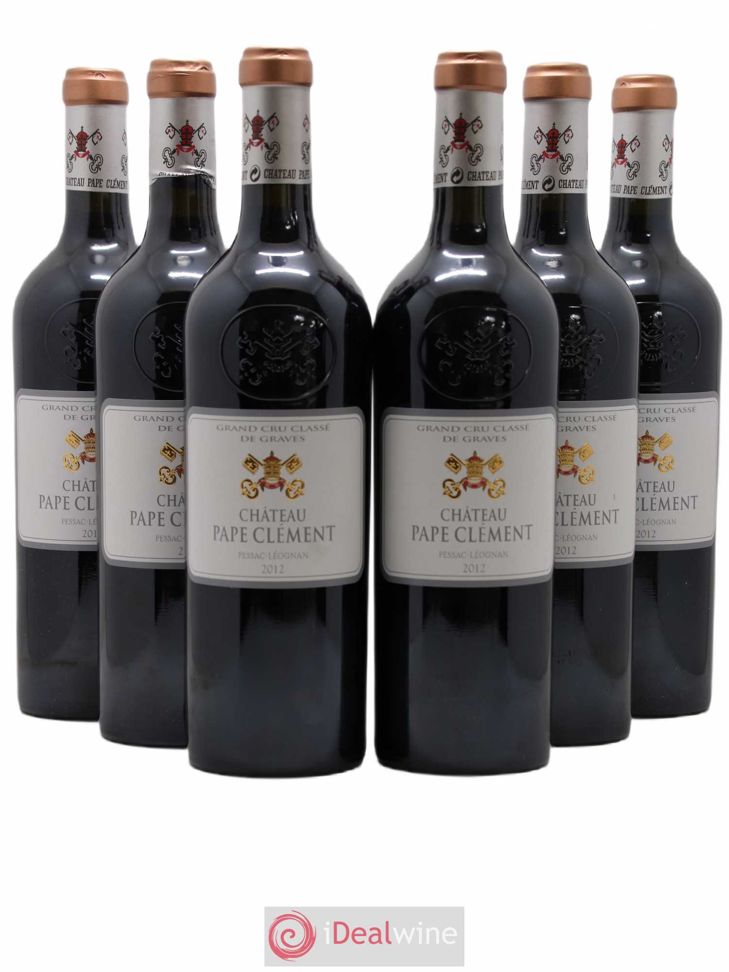 Château Pape Clément Cru Classé de Graves 2012 - Lot de 6 bouteilles - 0
