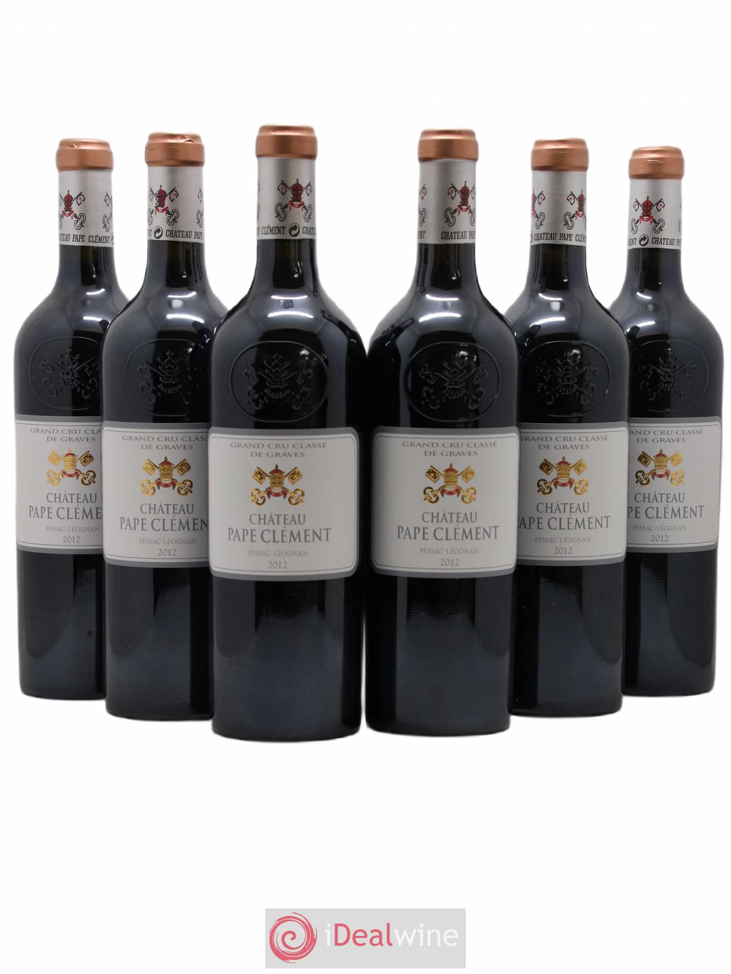 Château Pape Clément Cru Classé de Graves 2012 - Lot de 6 bouteilles - 0