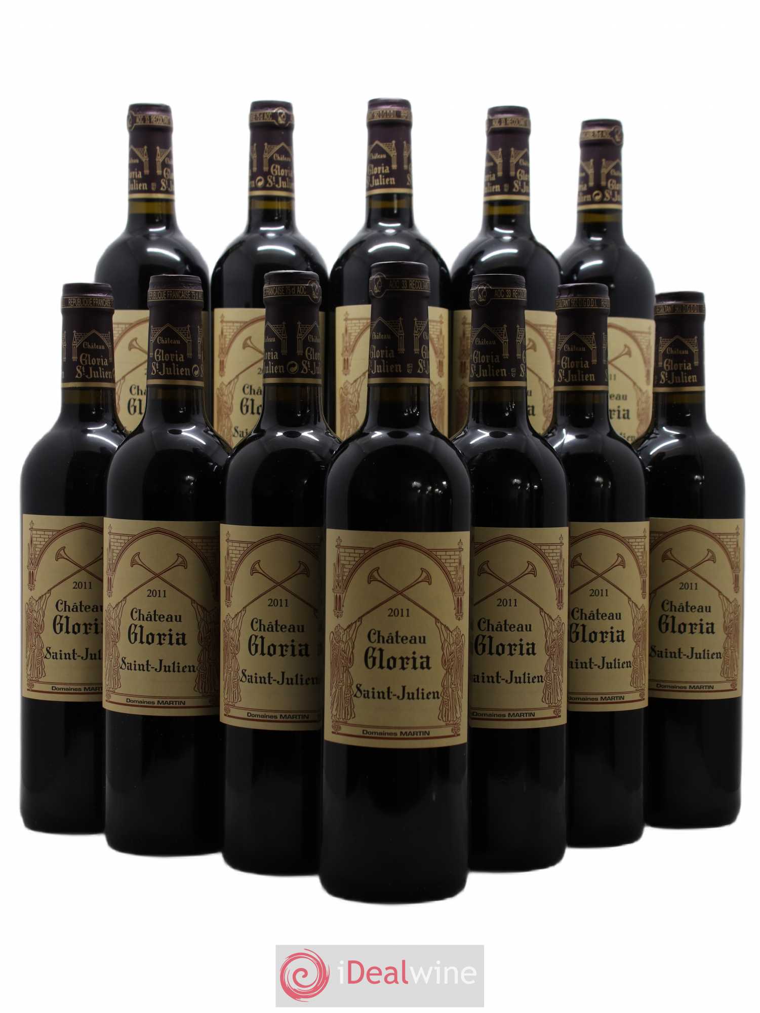 Château Gloria 2011 - Lot de 12 bouteilles - 0