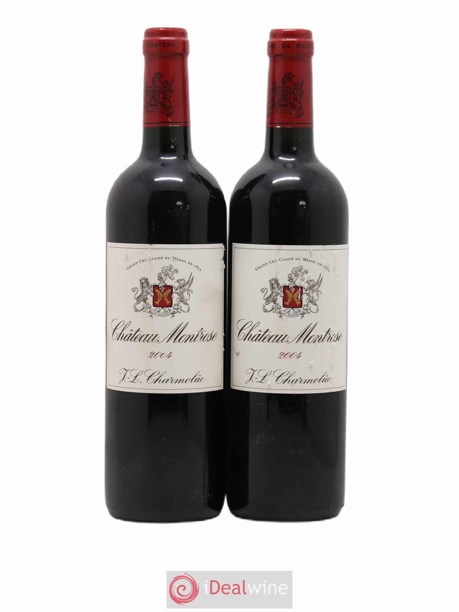 Château Montrose 2ème Grand Cru Classé 2004 - Lot de 2 bouteilles - 0
