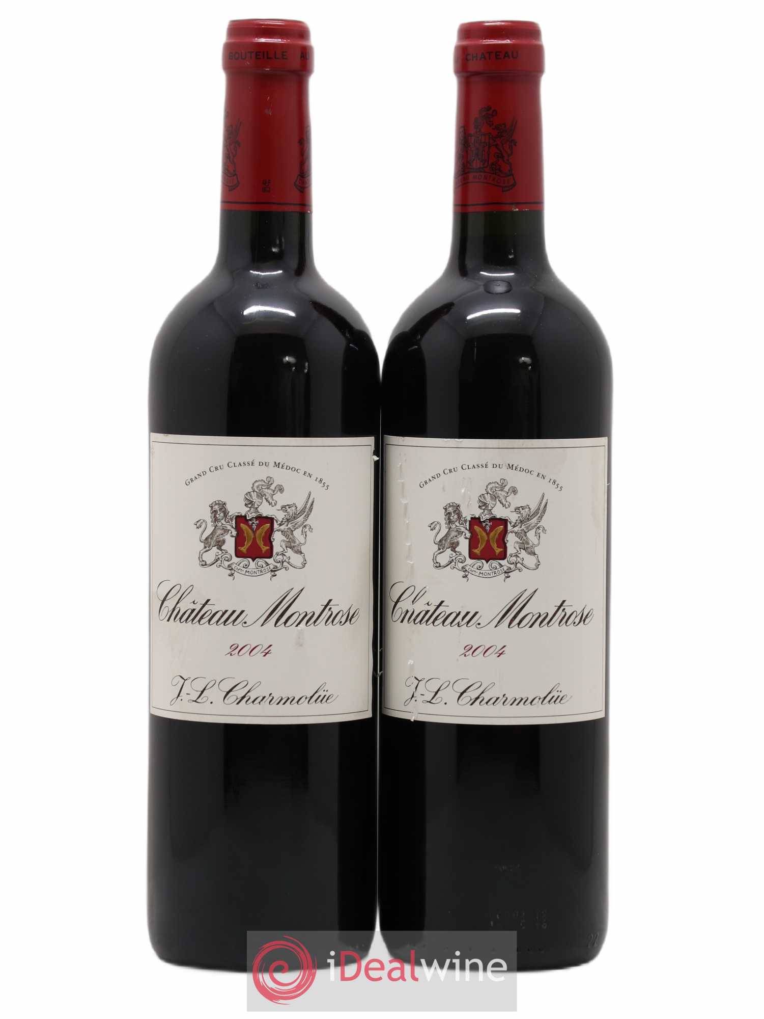 Château Montrose 2ème Grand Cru Classé 2004 - Lot de 2 bouteilles - 0