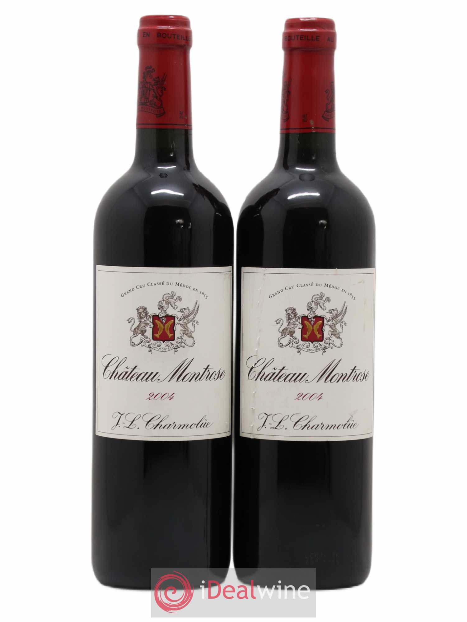 Château Montrose 2ème Grand Cru Classé 2004 - Lot de 2 bouteilles - 0