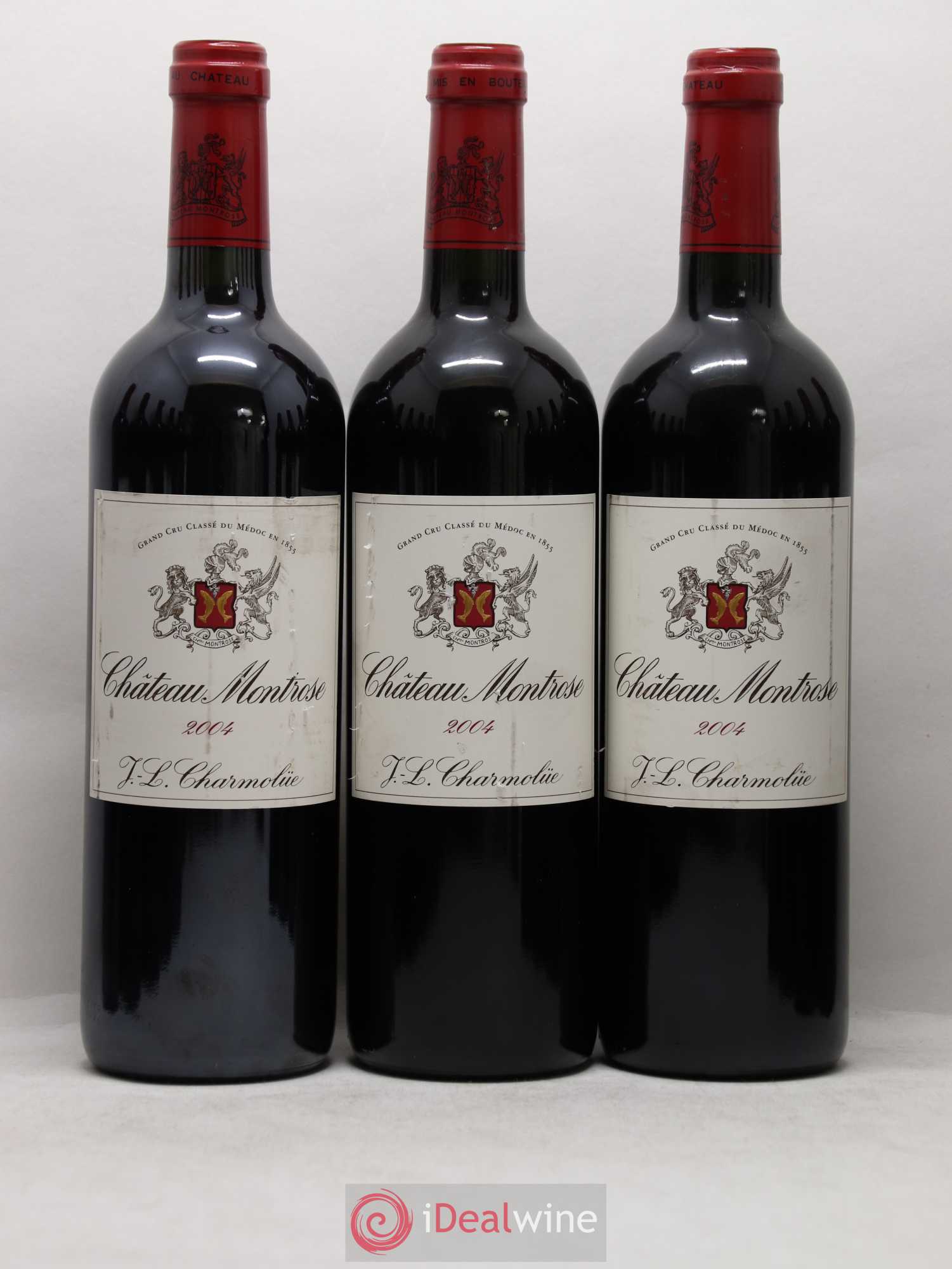 Château Montrose 2ème Grand Cru Classé 2004 - Lot de 12 bouteilles - 1