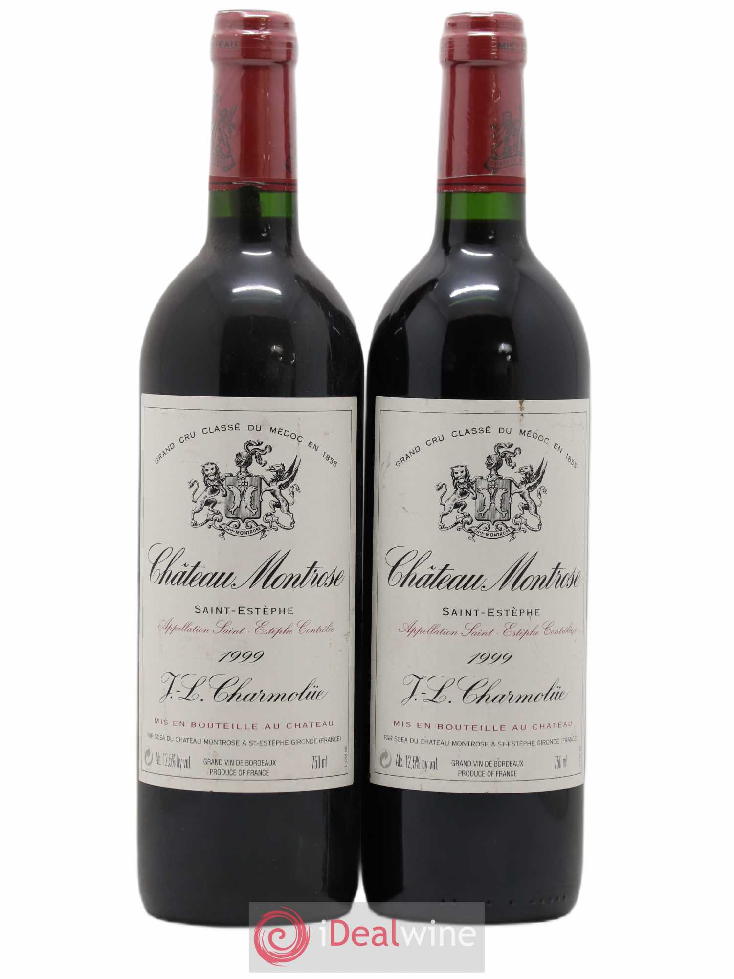 Château Montrose 2ème Grand Cru Classé 1999 - Lot de 2 bouteilles - 0