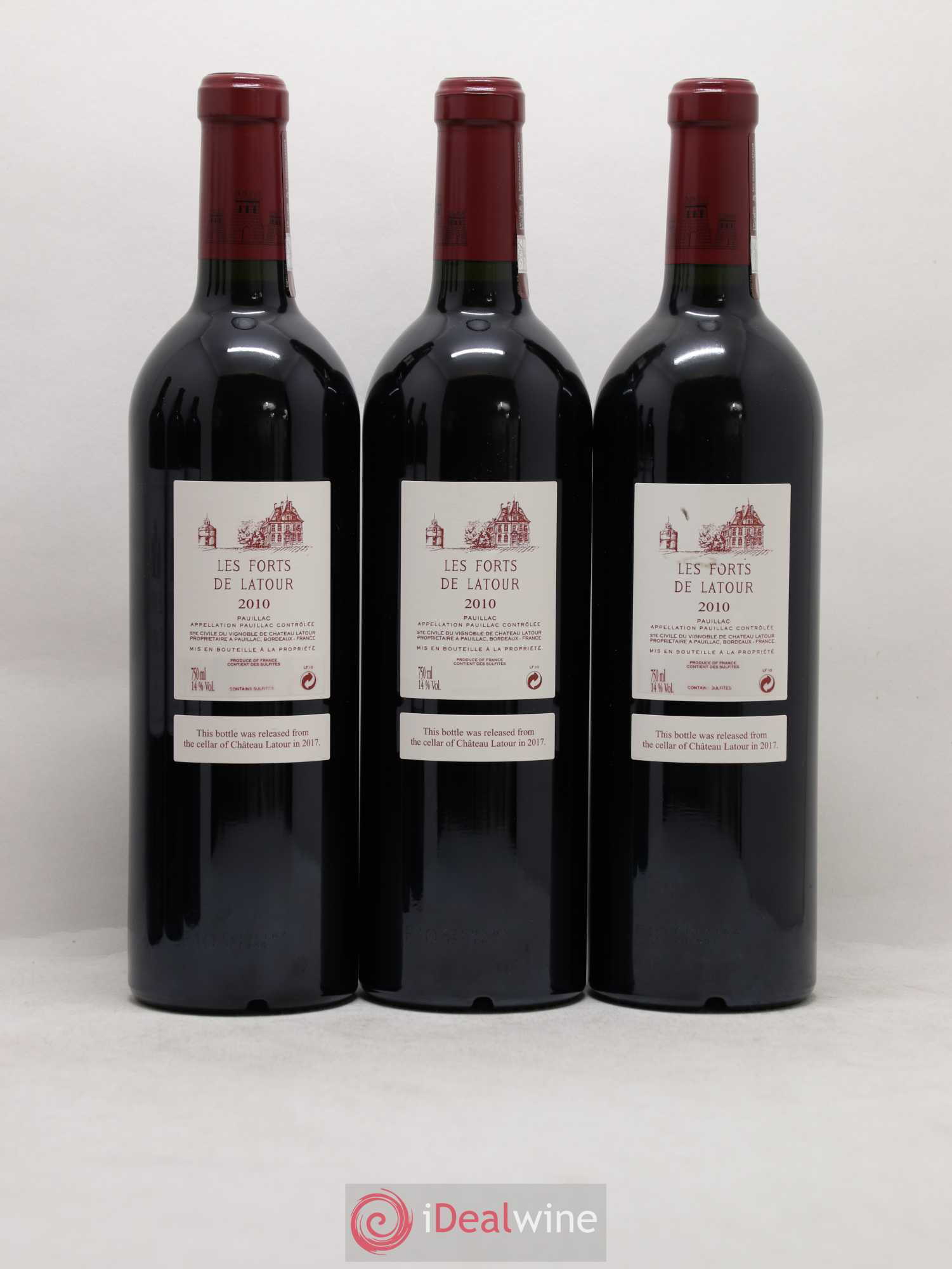 Les Forts de Latour Second Vin 2010 - Lot de 6 bouteilles - 2