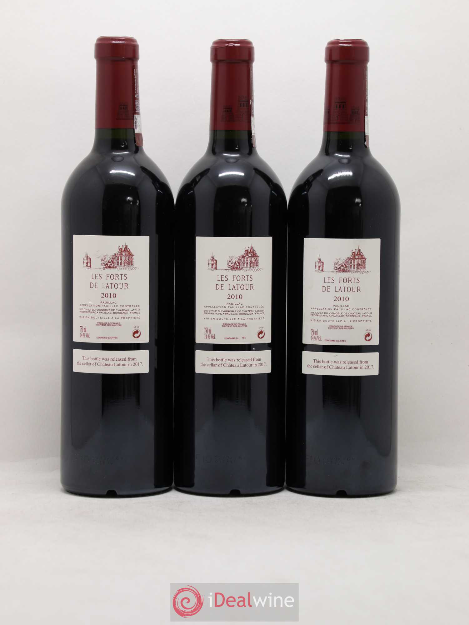 Les Forts de Latour Second Vin 2010 - Lot de 6 bouteilles - 4