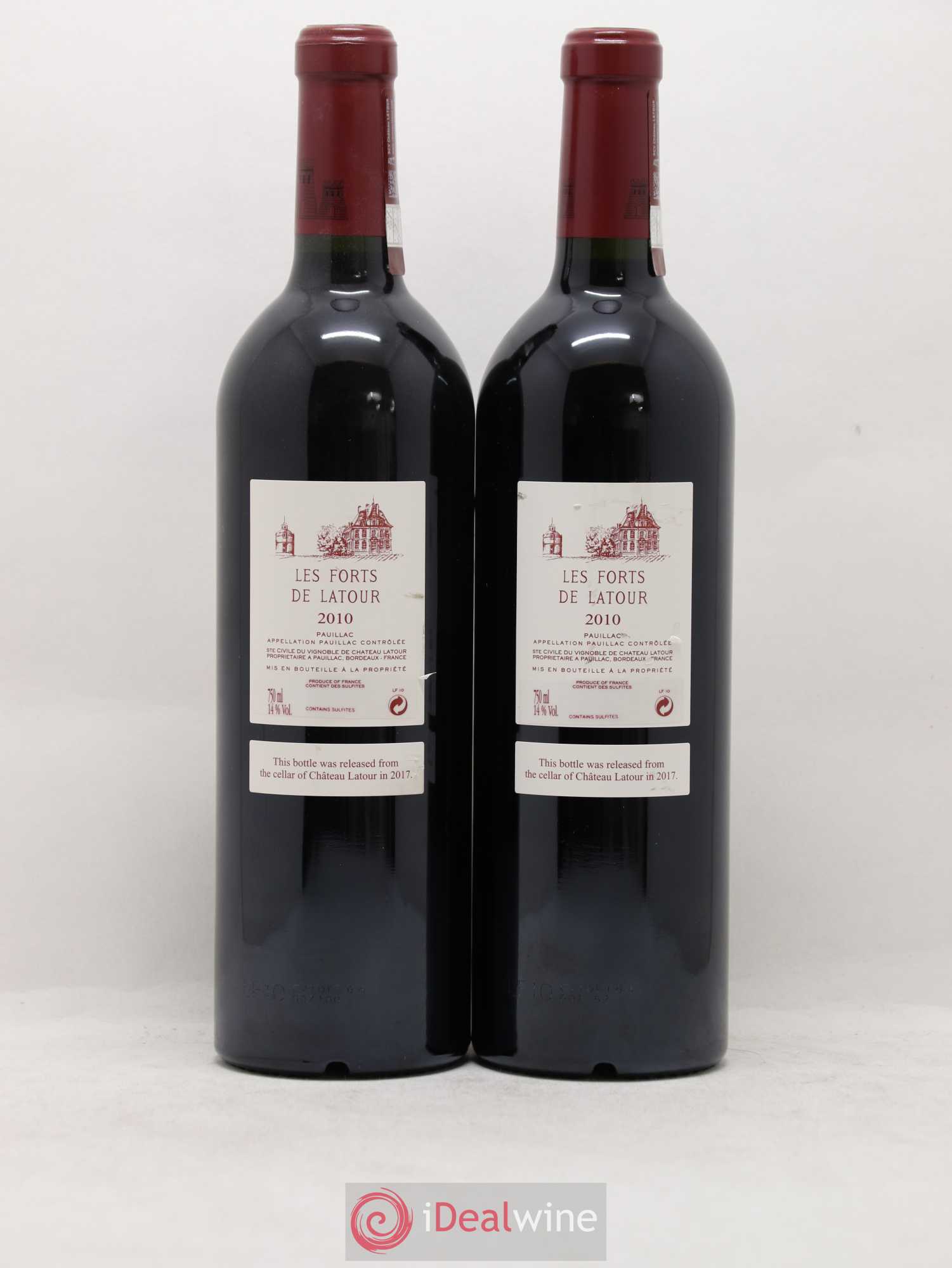 Les Forts de Latour Second Vin 2010 - Lot de 2 bouteilles - 1