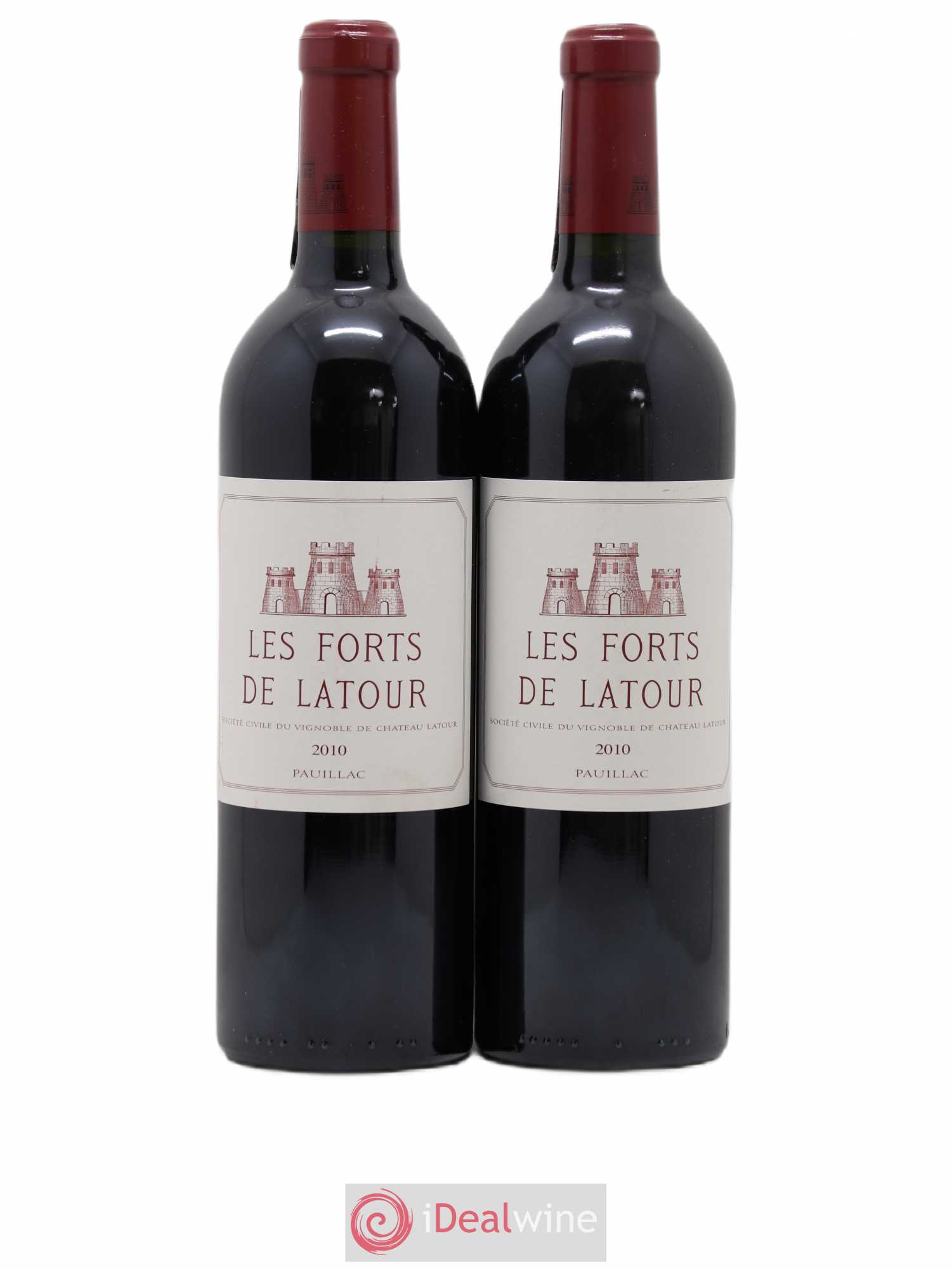 Les Forts de Latour Second Vin 2010 - Lot de 2 bouteilles - 0