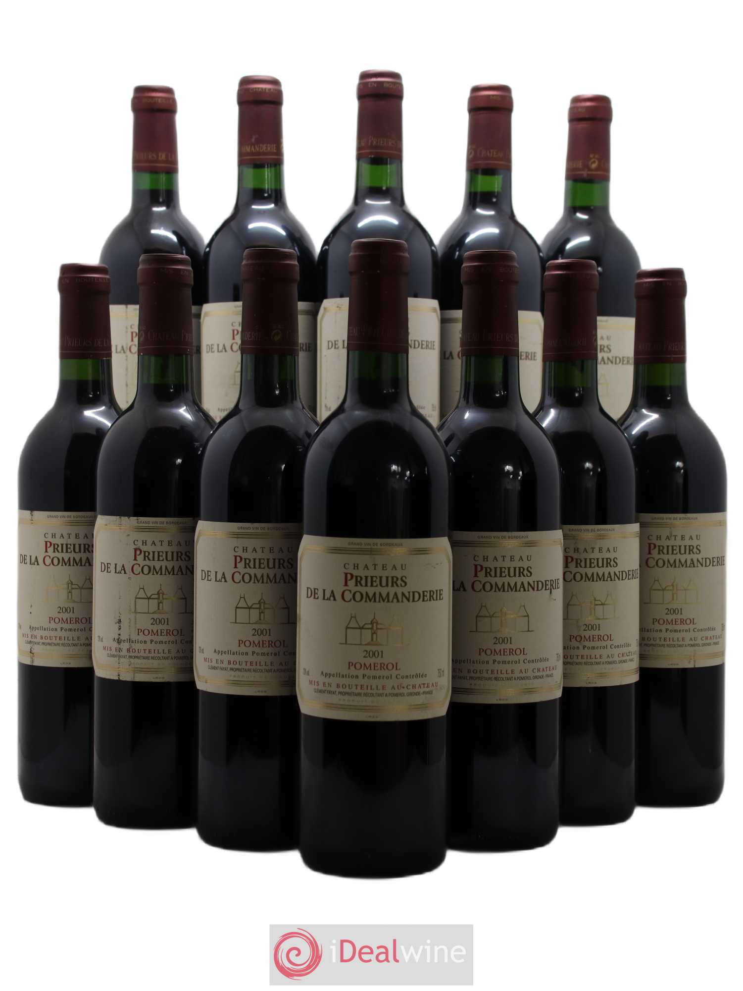 Pomerol 2001 - Posten von 12 Flaschen - 0