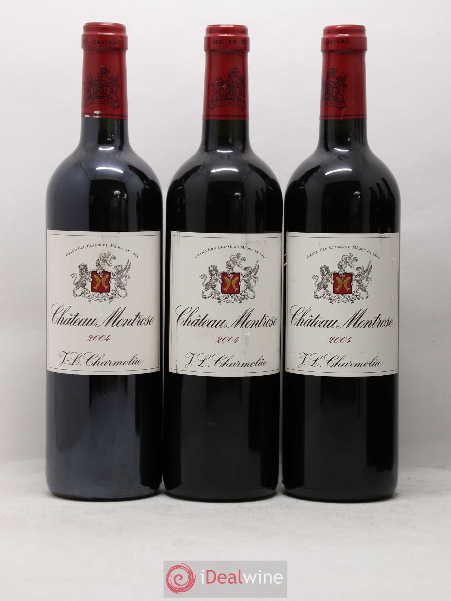 Château Montrose 2ème Grand Cru Classé 2004 - Lot de 6 bouteilles - 1