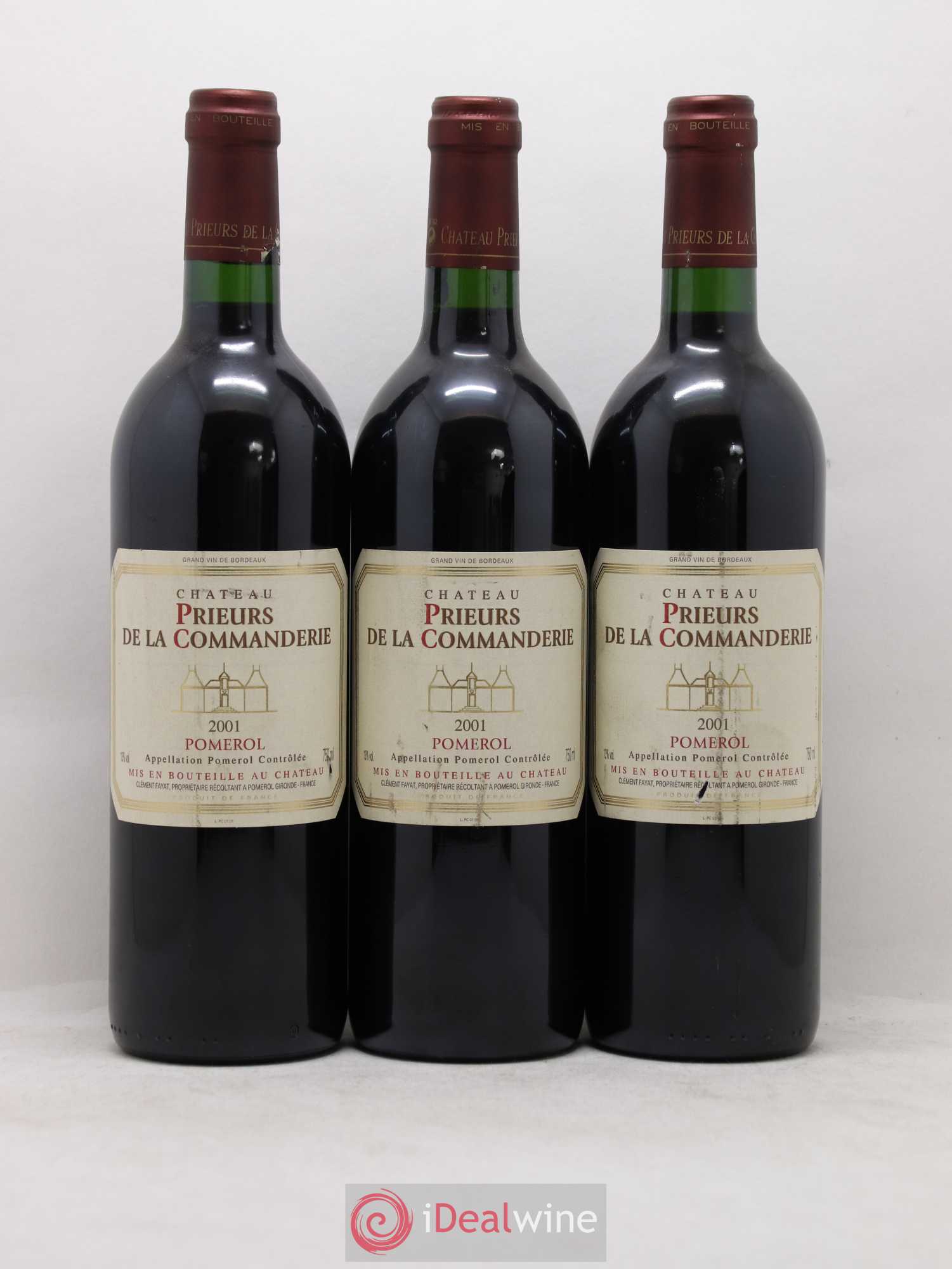Pomerol 2001 - Posten von 6 Flaschen - 2