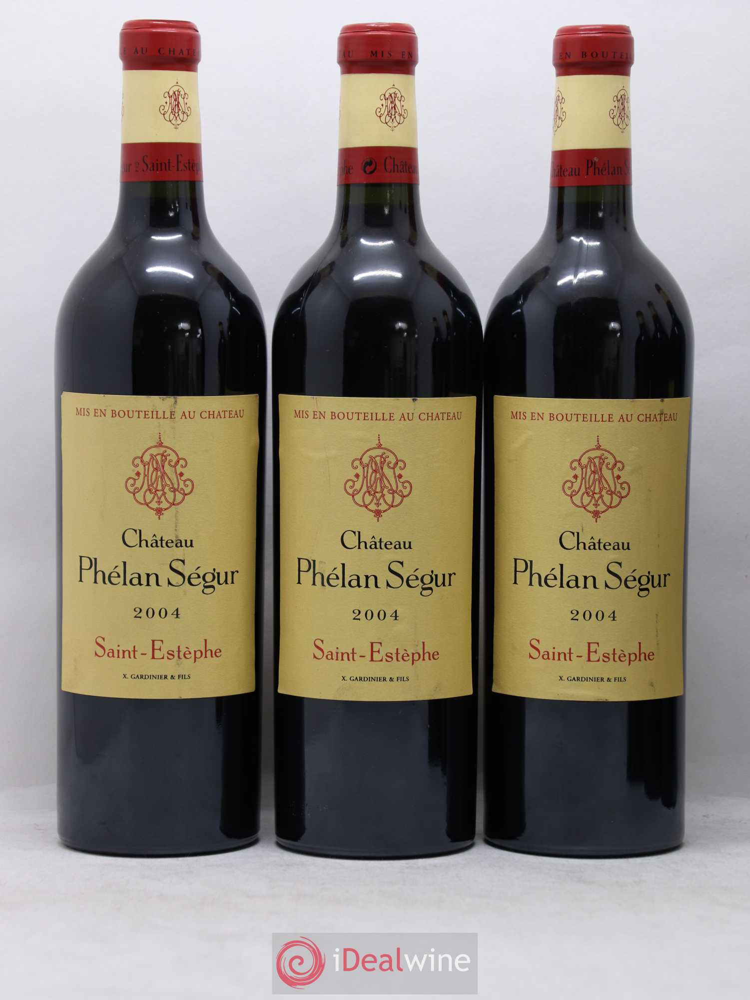 Château Phélan Ségur 2004 - Lot de 6 bouteilles - 1