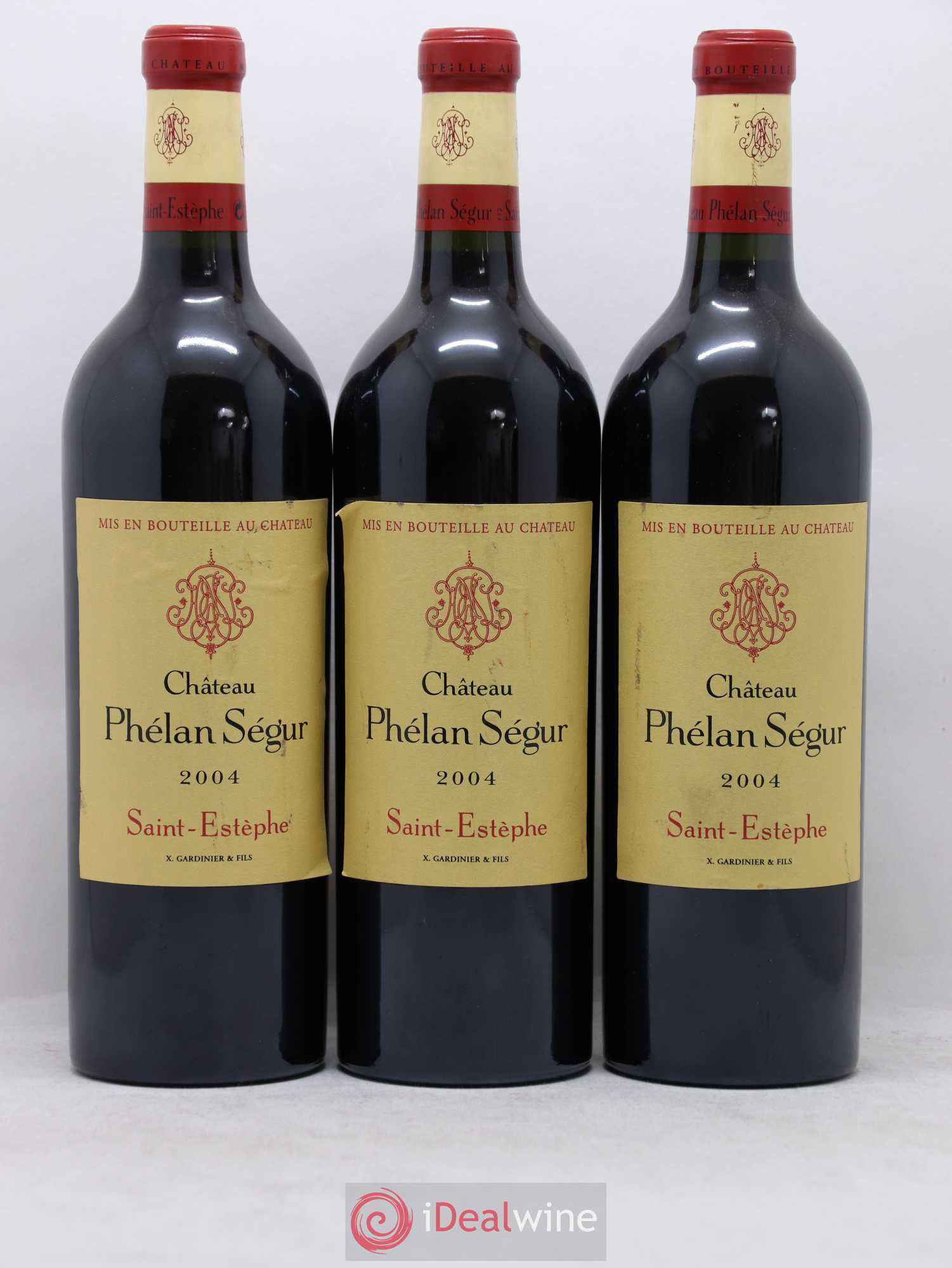 Château Phélan Ségur 2004 - Lot de 6 bouteilles - 2