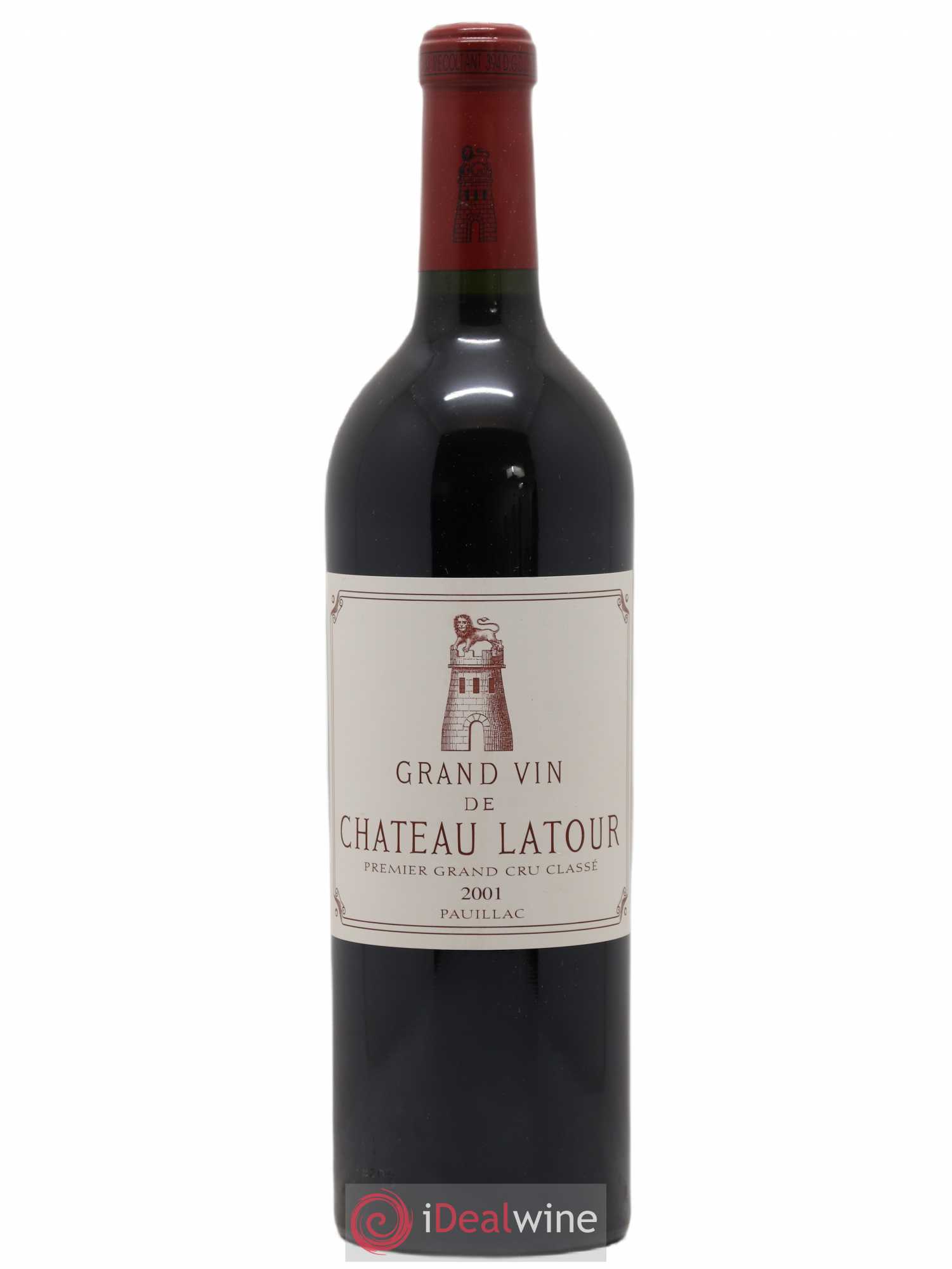 Château Latour 1er Grand Cru Classé 2001 - Lot de 1 bouteille - 0