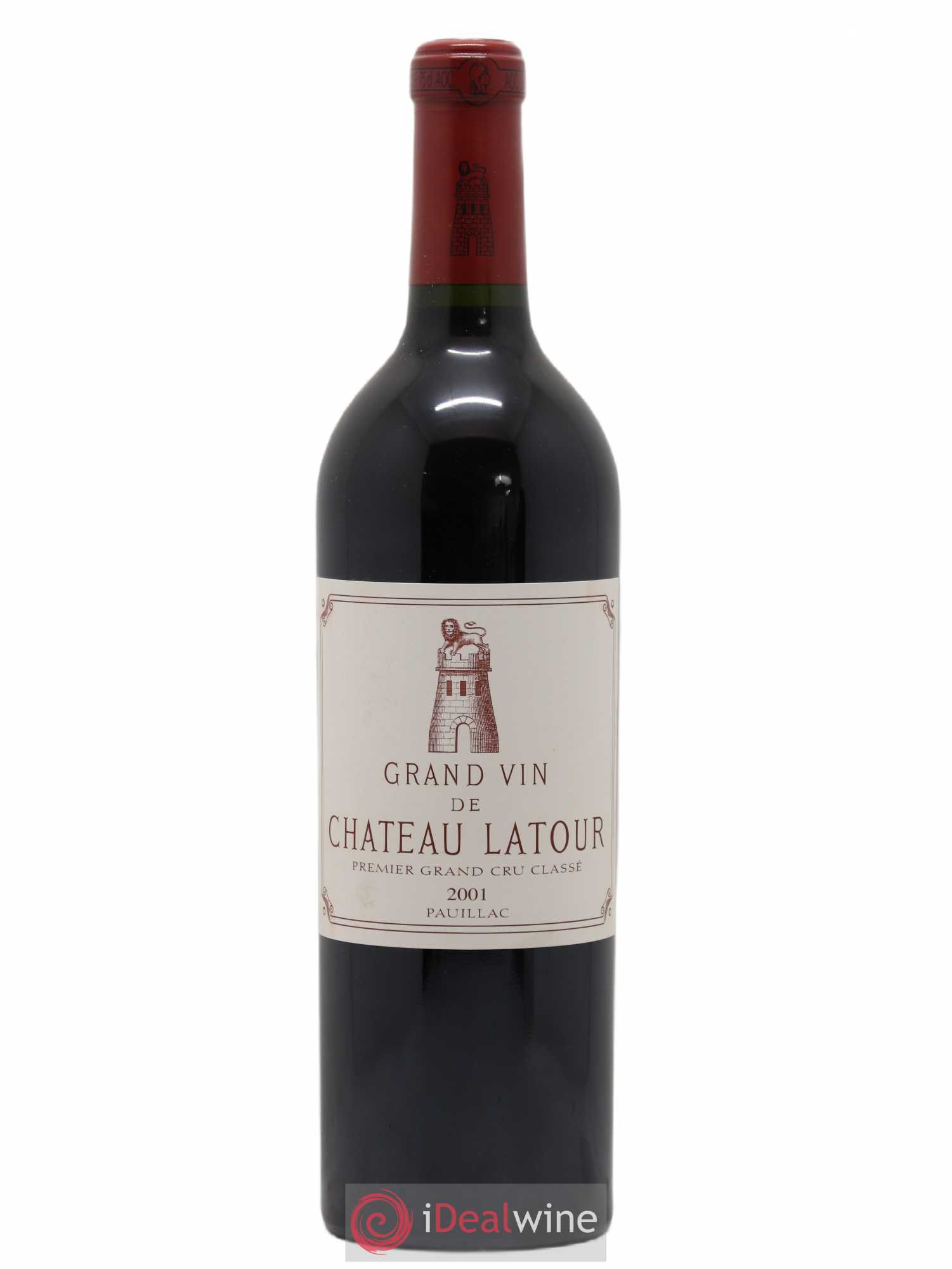 Château Latour 1er Grand Cru Classé 2001 - Lot de 1 bouteille - 0