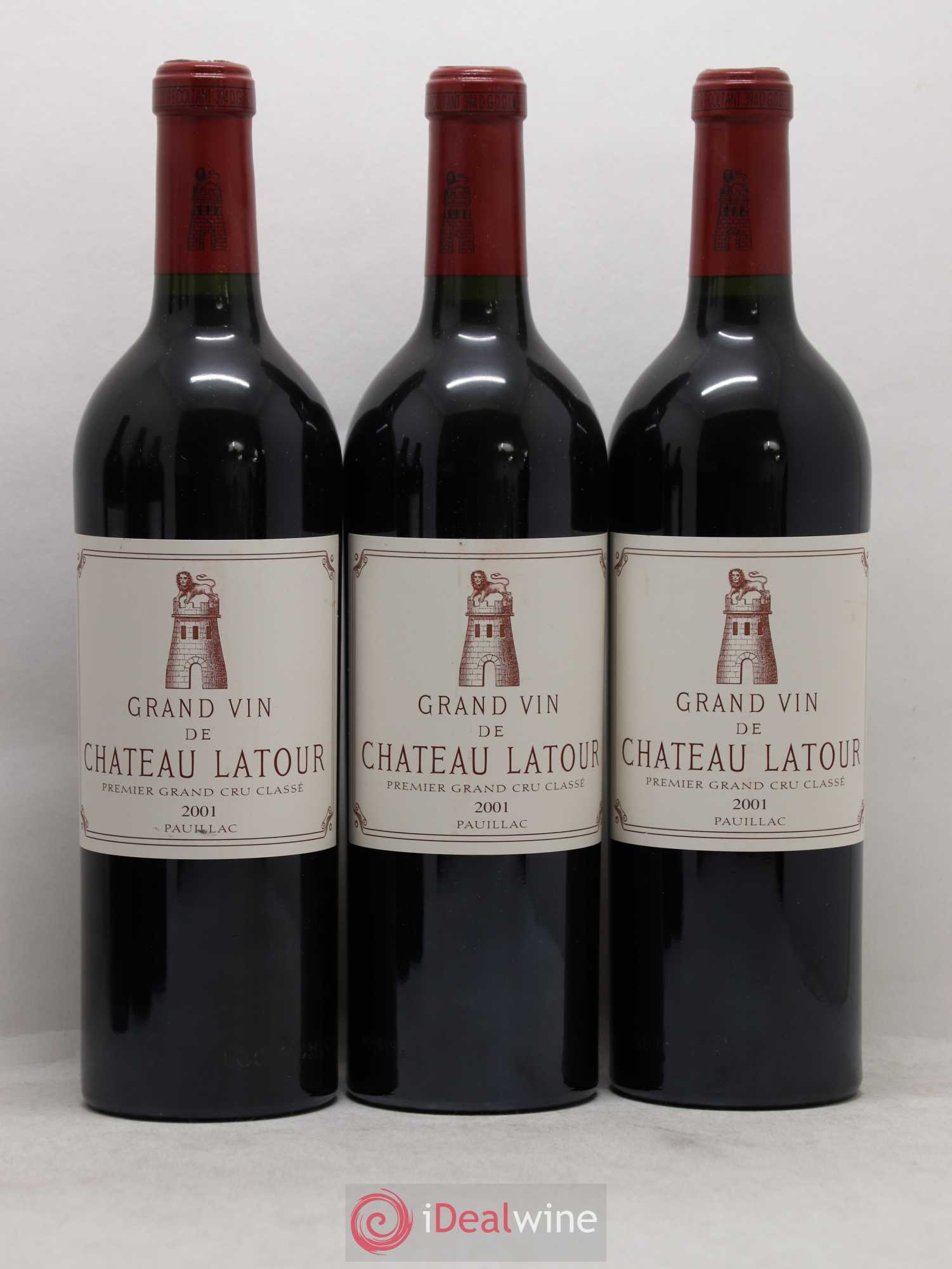 Château Latour 1er Grand Cru Classé 2001 - Lot de 6 bouteilles - 1