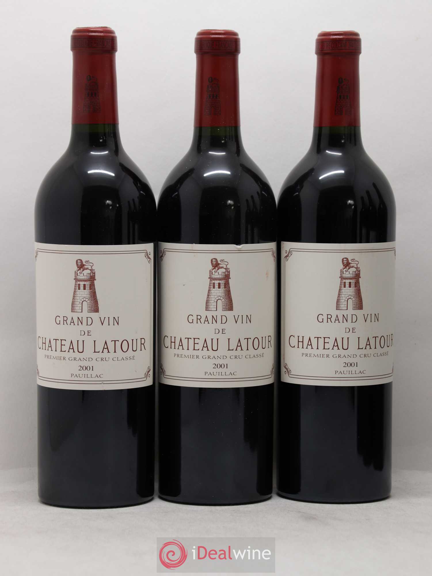 Château Latour 1er Grand Cru Classé 2001 - Lot de 6 bouteilles - 3