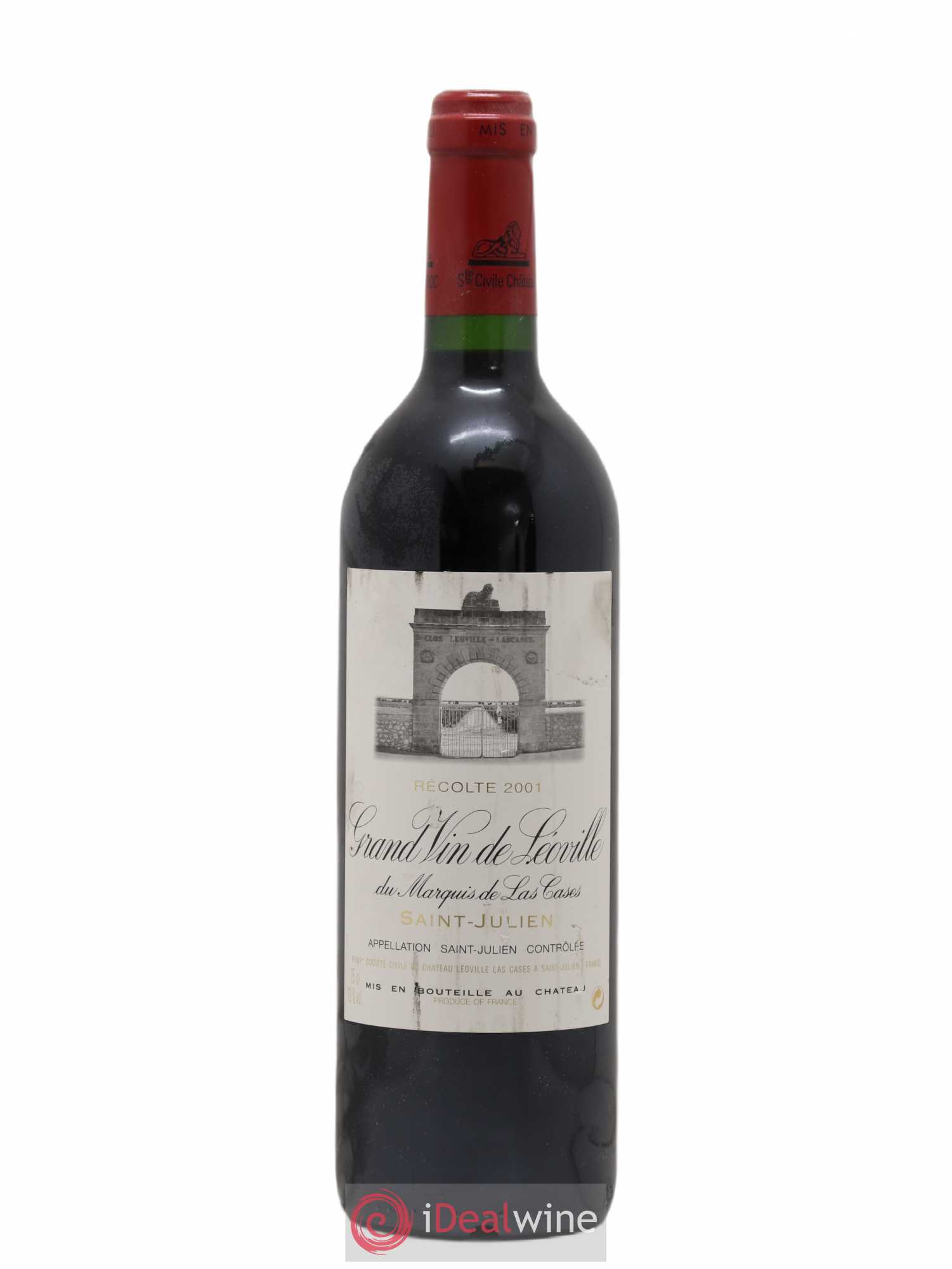 Château Léoville Las Cases 2ème Grand Cru Classé 2001 - Lot de 1 bouteille - 0