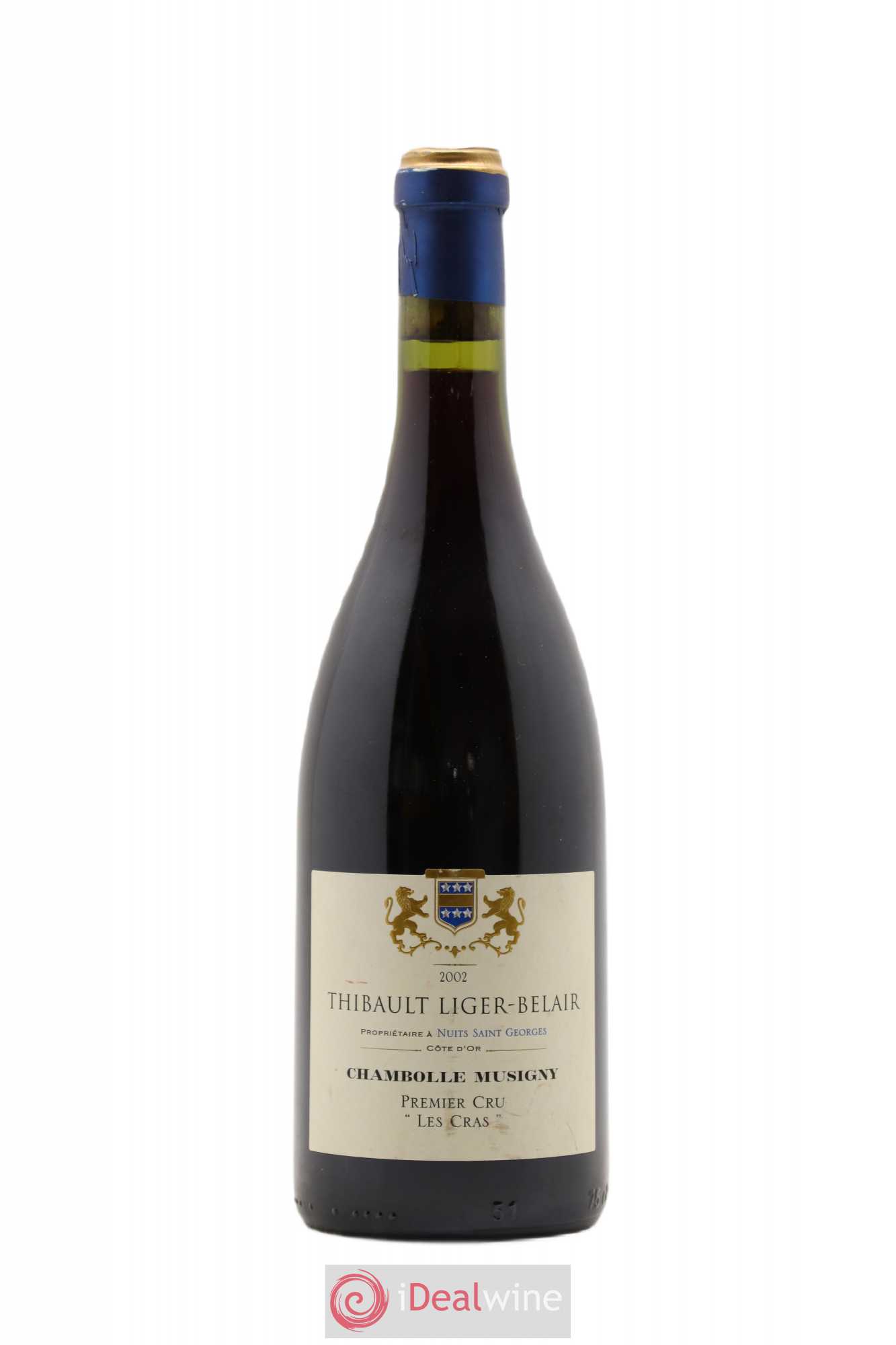 Chambolle-Musigny 1er Cru Les Cras Liger Belair 2002 - Posten von 1 Flasche - 0