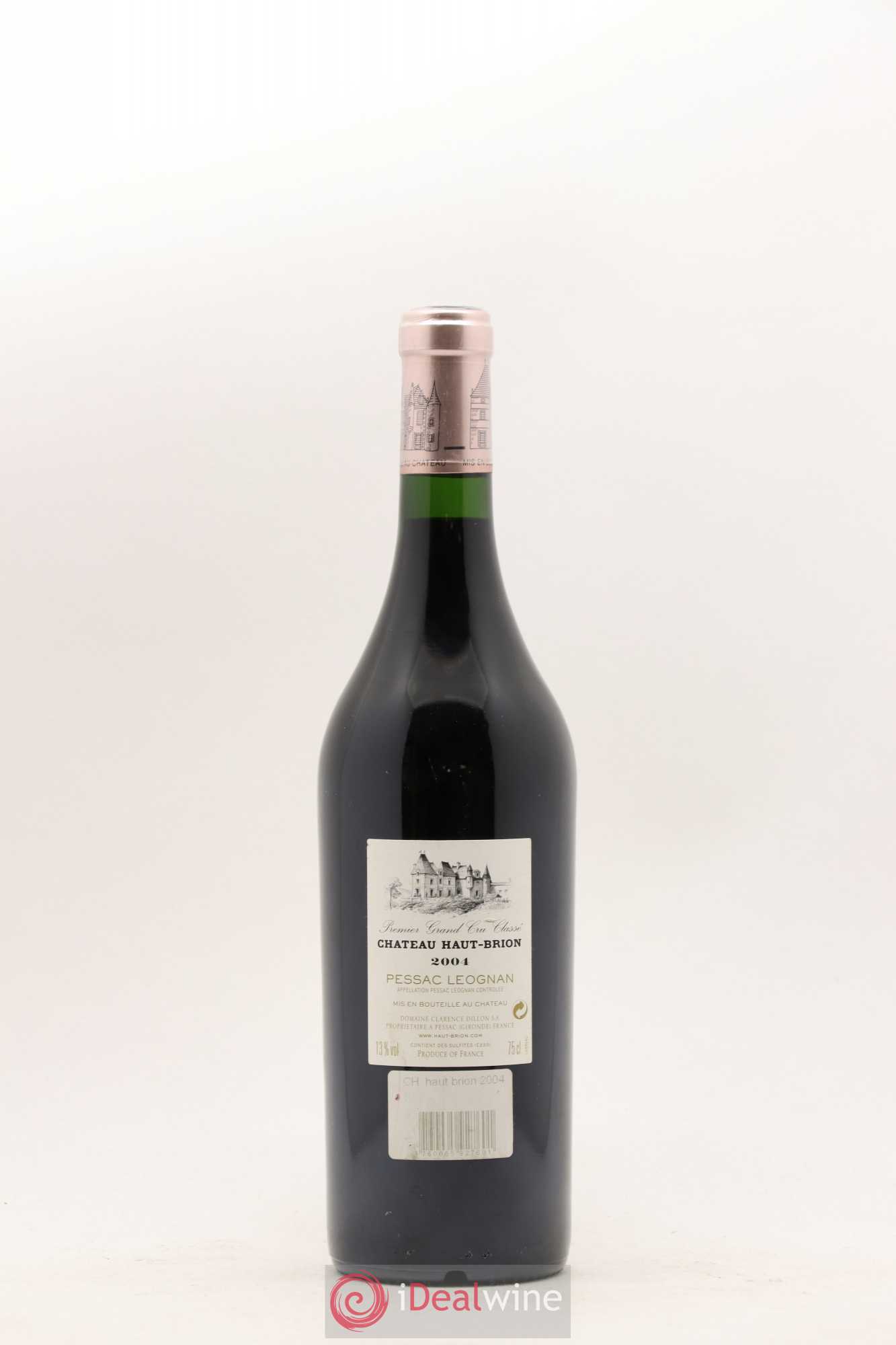 Château Haut Brion 1er Grand Cru Classé 2004 - Lot de 1 bouteille - 1