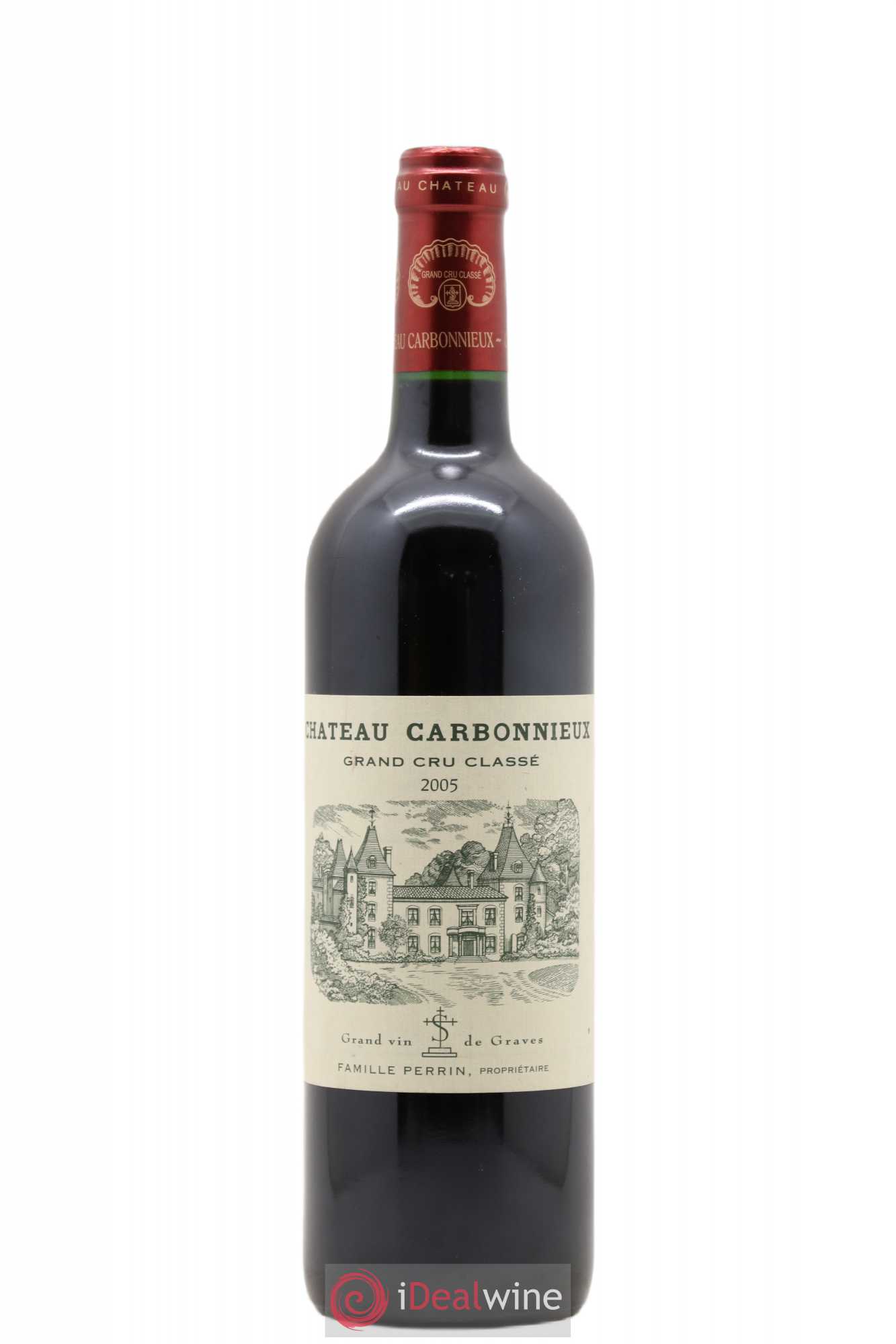 Château Carbonnieux Cru Classé de Graves 2005 - Lot de 1 bouteille - 0