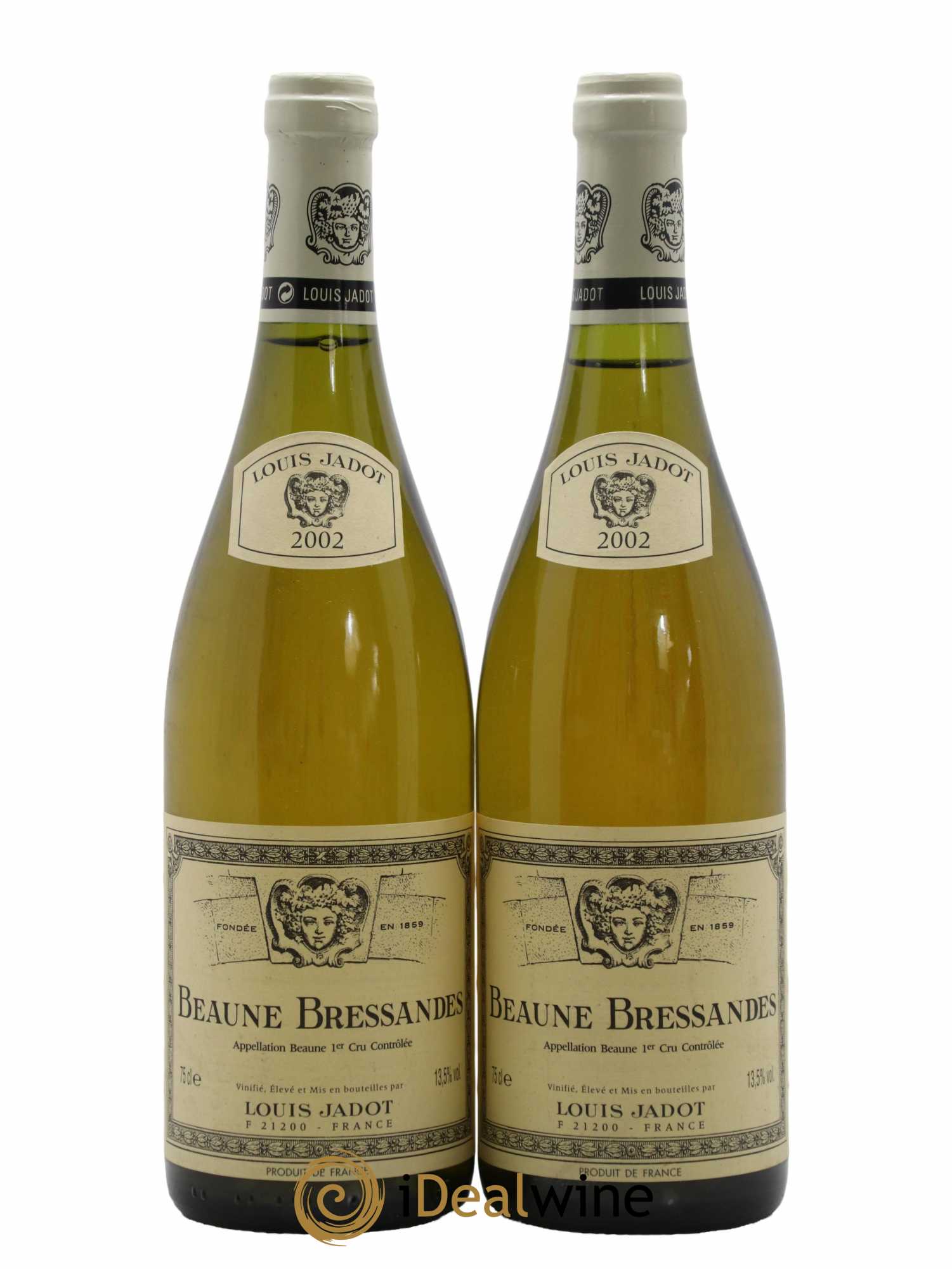 Beaune 1er Cru Les Bressandes Domaine Gagey - Louis Jadot 2002 - Lot de 2 bouteilles - 0