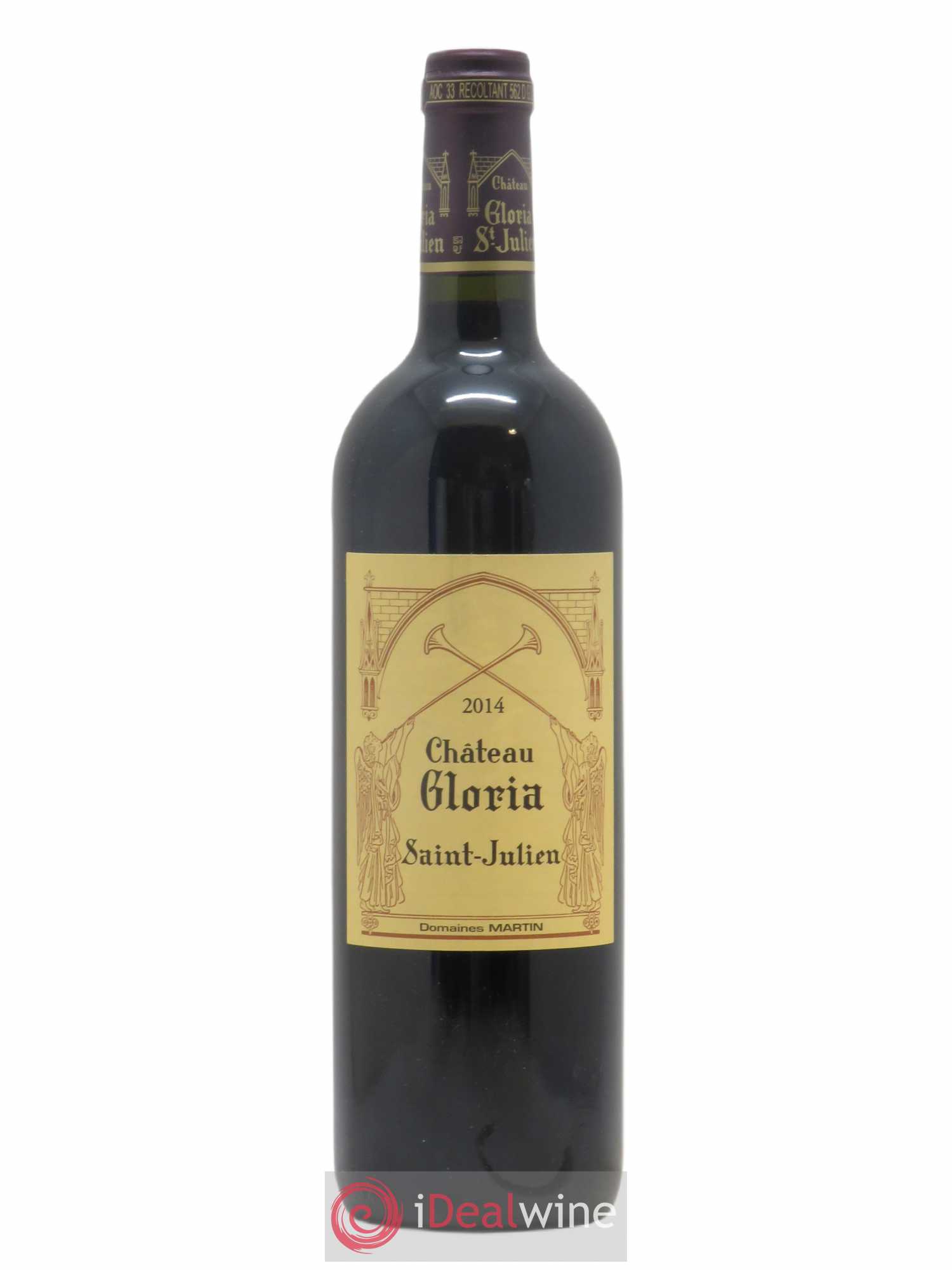 Château Gloria 2014 - Lot de 1 bouteille - 0