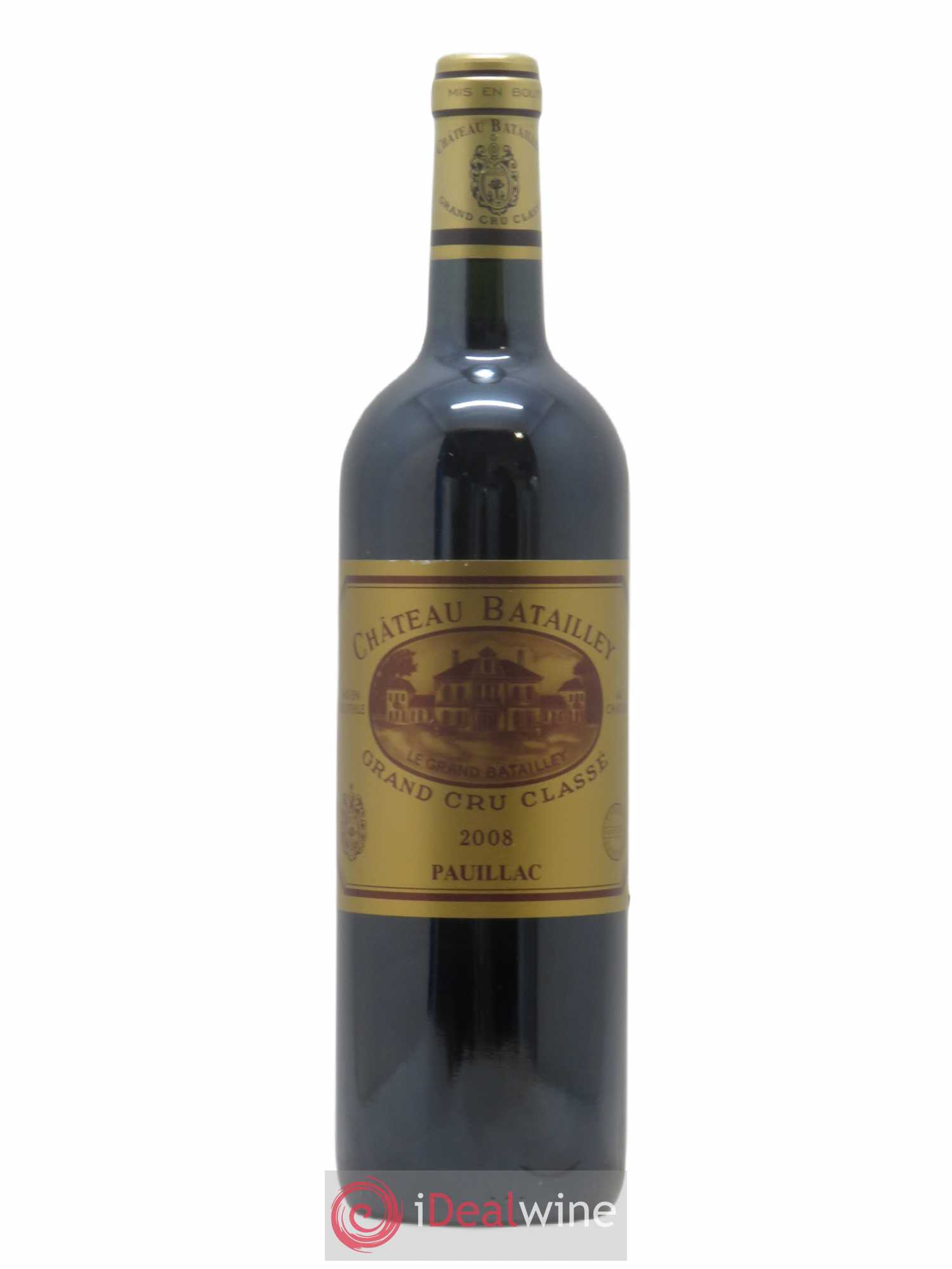 Château Batailley 5ème Grand Cru Classé 2008 - Lot de 1 bouteille - 0
