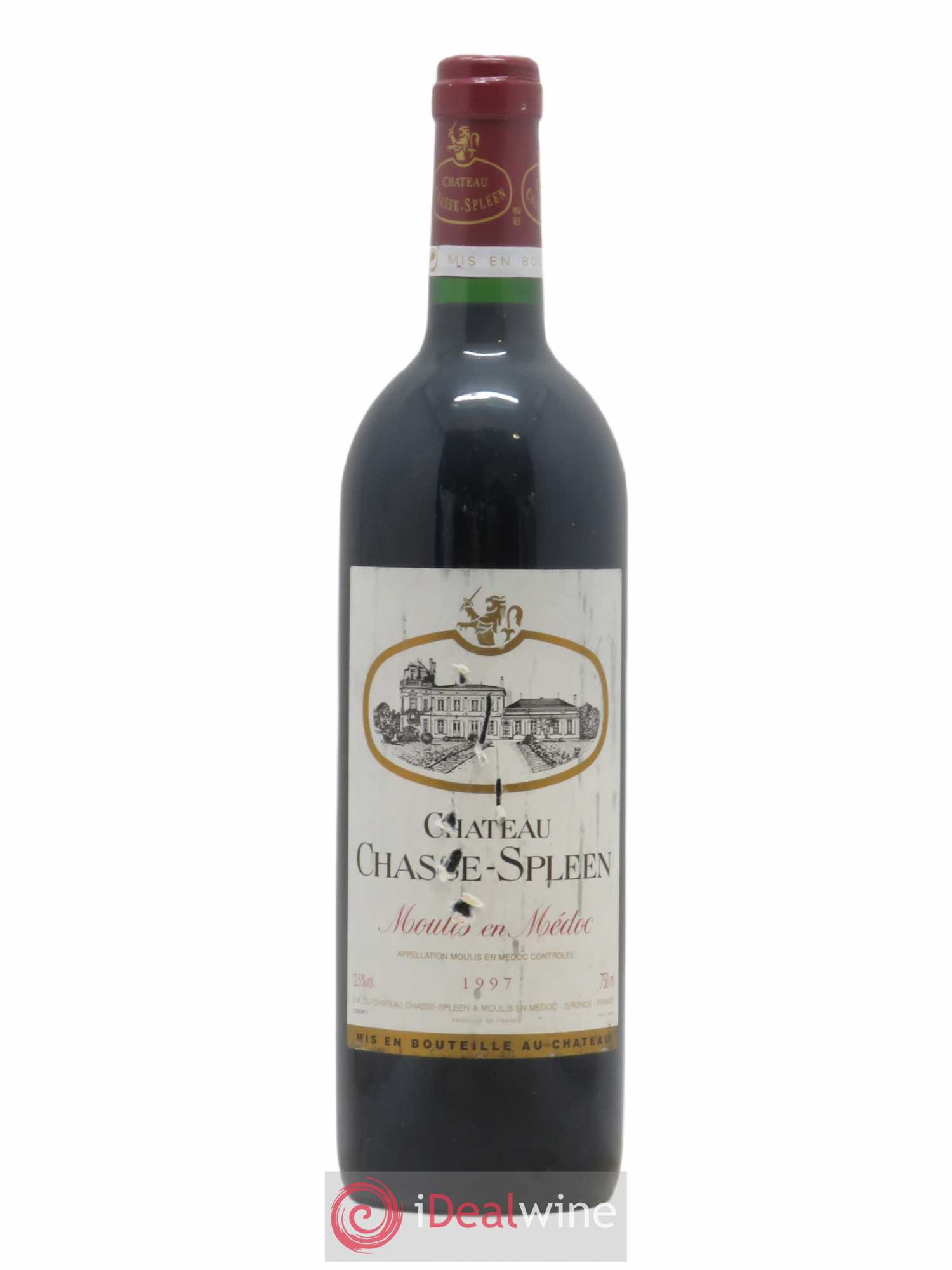 Château Chasse Spleen 1997 - Lot de 1 bouteille - 0