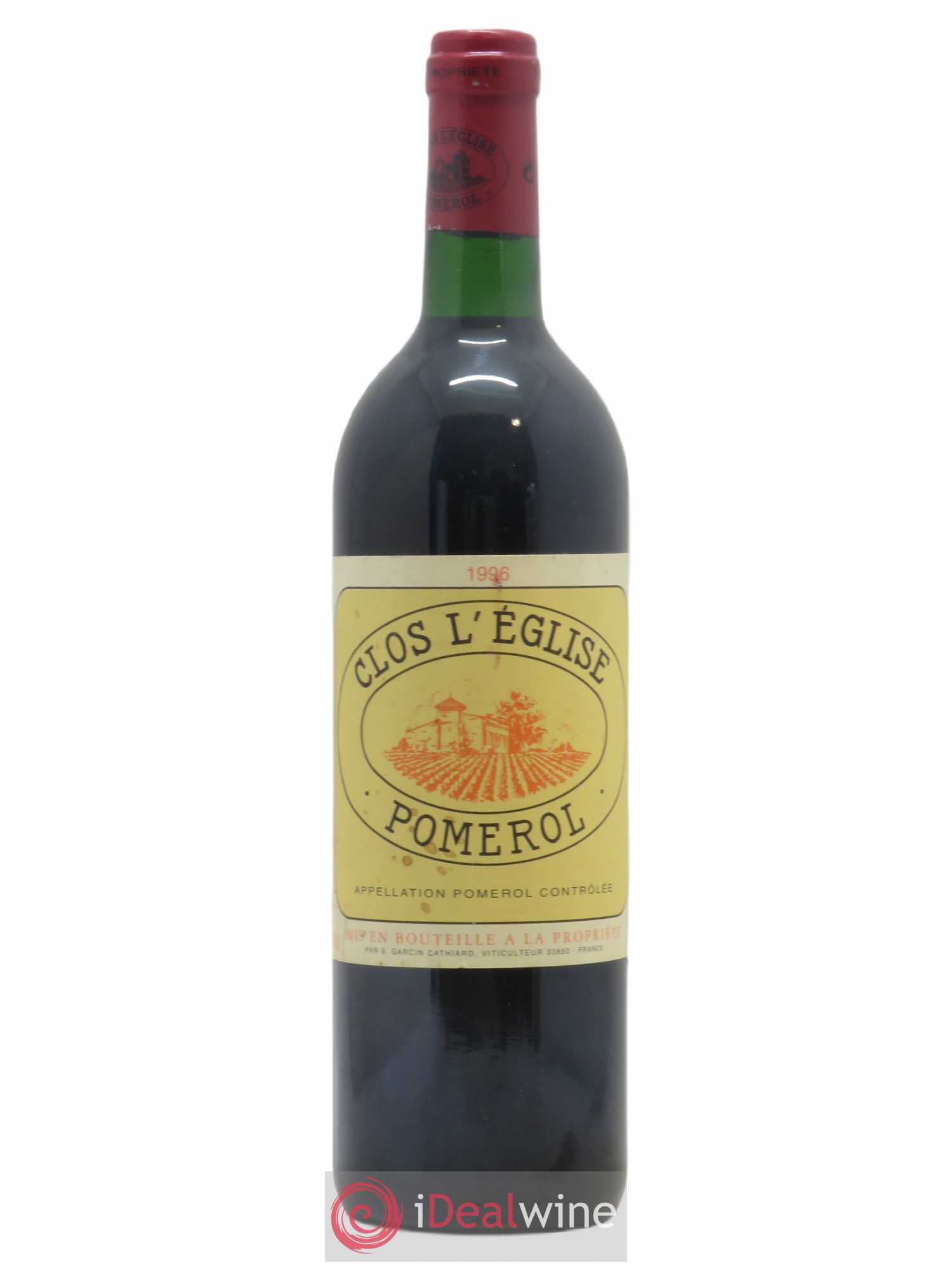 Clos l'Eglise 1996 - Lot de 1 bouteille - 0