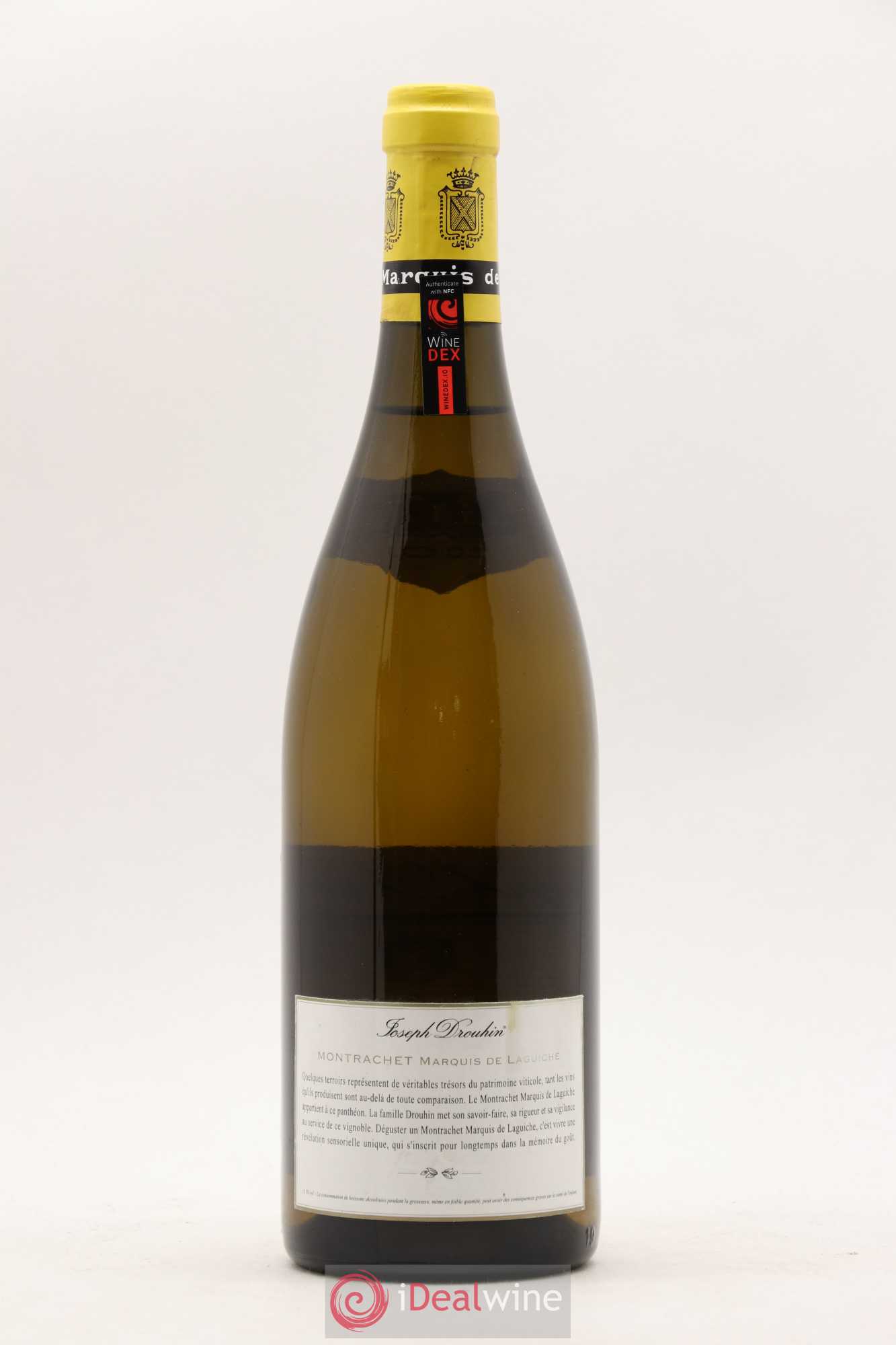 Montrachet Grand Cru Marquis de Laguiche Joseph Drouhin 2001 - Lot de 1 bouteille - 1