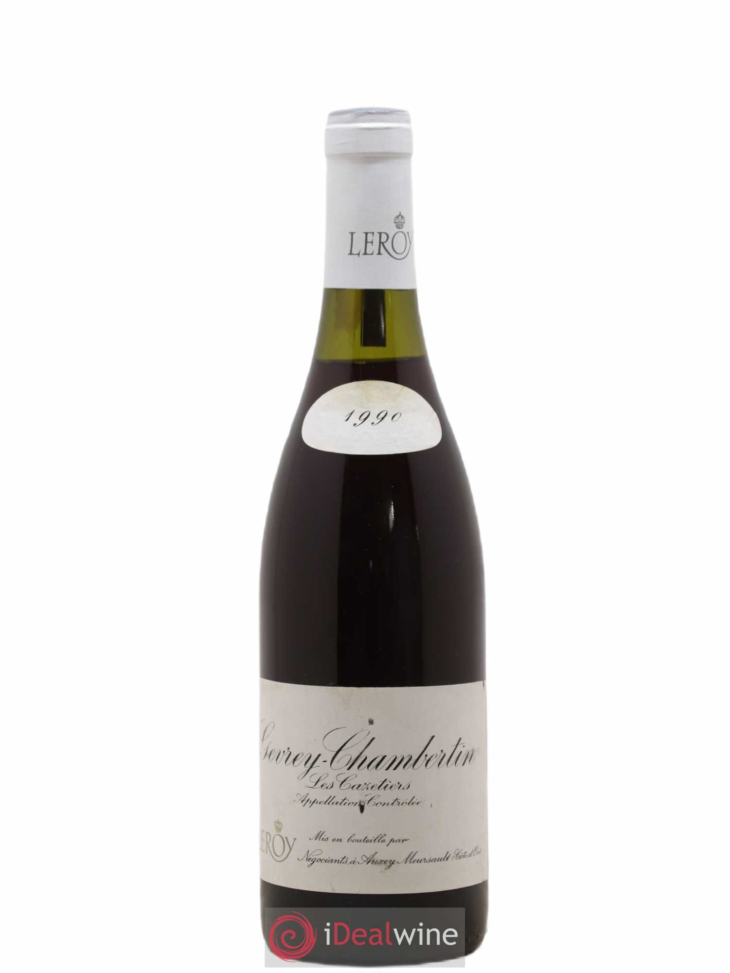 Gevrey-Chambertin 1er Cru Les Cazetiers Leroy SA 1990 - Lot de 1 bouteille - 0