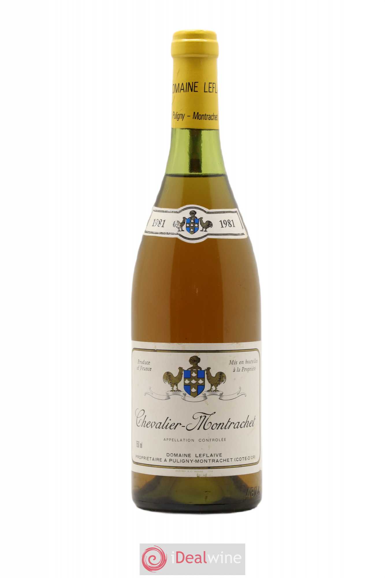 Chevalier-Montrachet Grand Cru Leflaive (Domaine) 1981 - Lot de 1 bouteille - 0