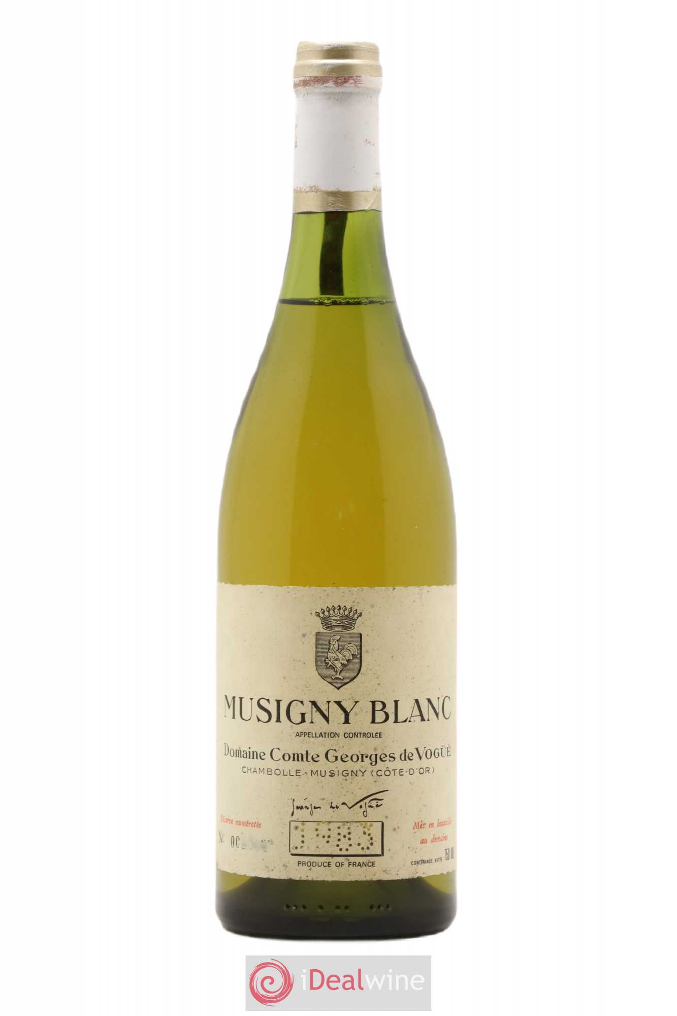 Musigny Grand Cru Comte Georges de Vogüé 1983 - Lot de 1 bouteille - 0