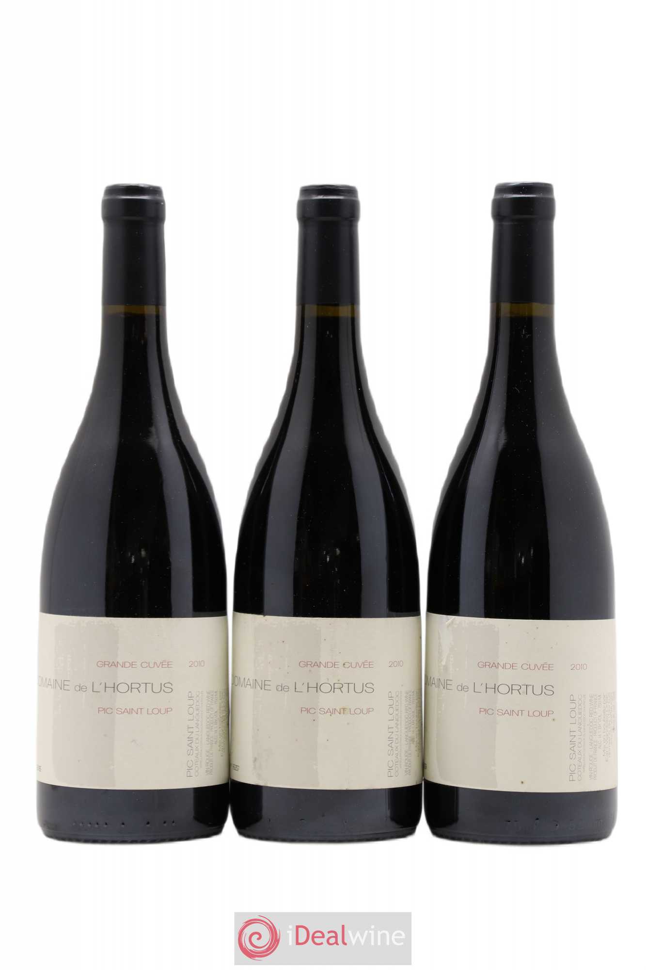 Pic Saint-Loup Domaine de L'Hortus Grande Cuvée Famille Orliac 2010 - Lot de 3 bouteilles - 0