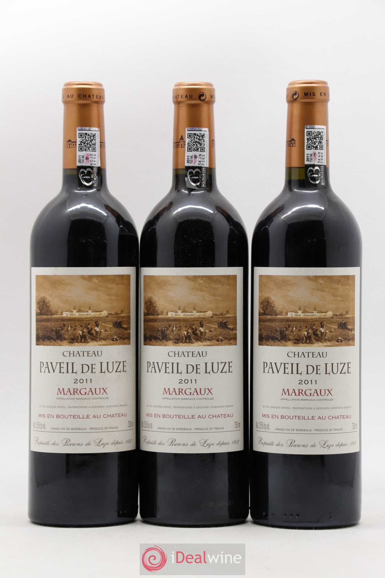 Château Paveil de Luze Cru Bourgeois 2011 - Lot de 6 bouteilles - 2