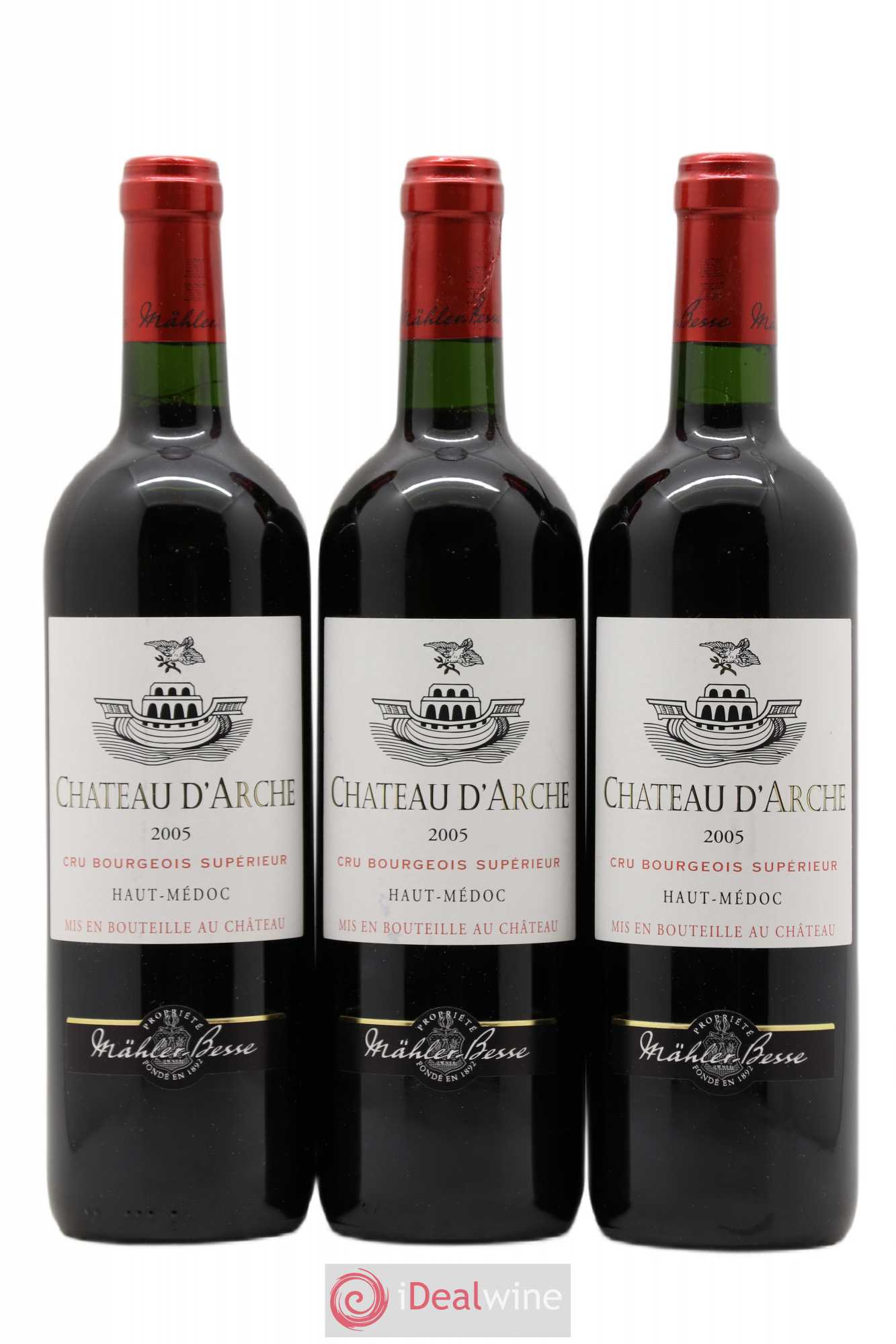 Haut Médoc Château Arche 2005 - Lot de 3 bouteilles - 0