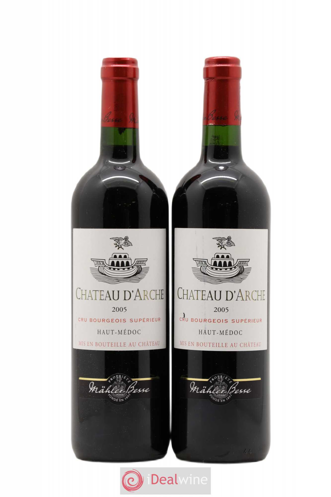 Haut Médoc Château Arche 2005 - Lot de 2 bouteilles - 0