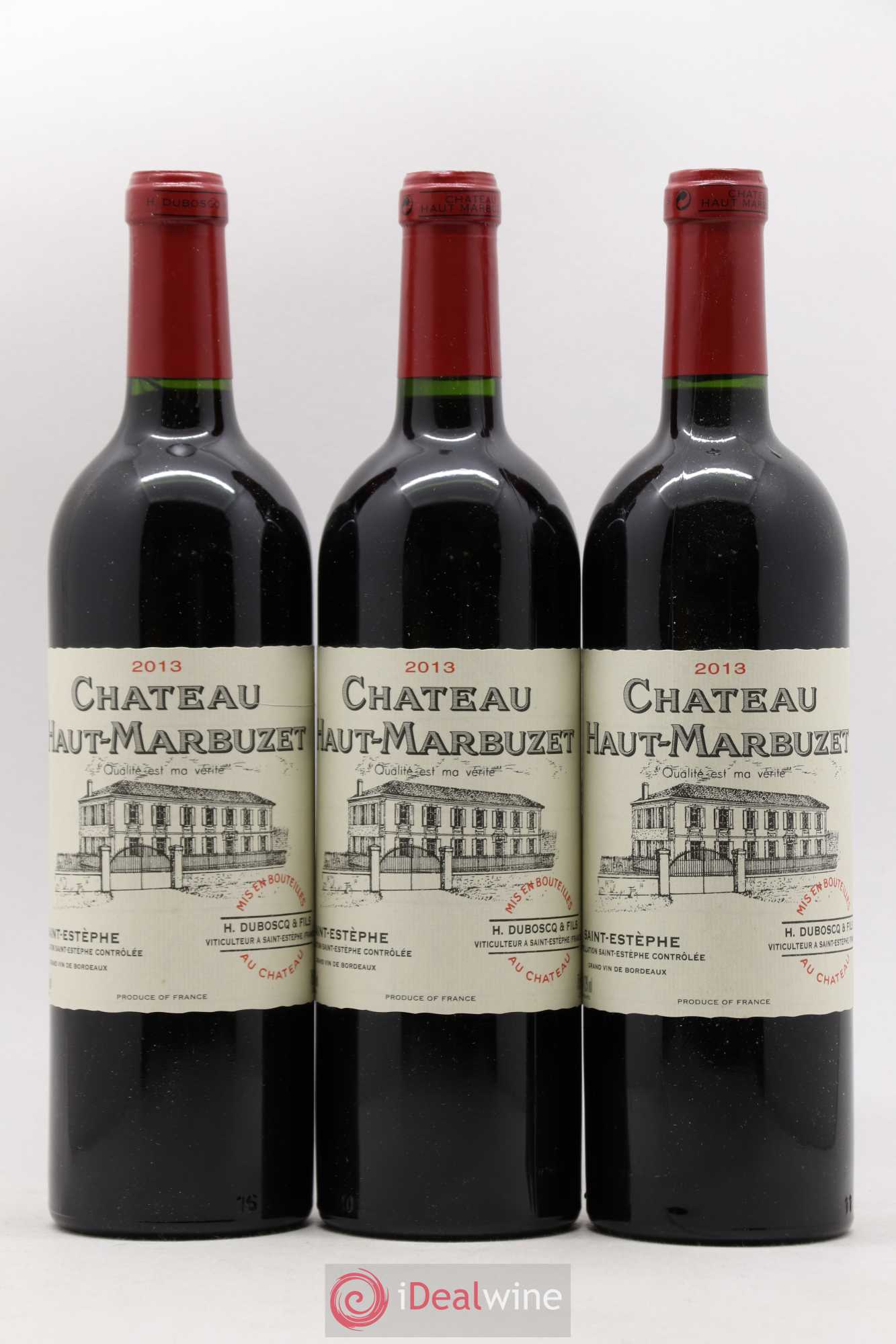 Château Haut Marbuzet 2013 - Lot de 6 bouteilles - 1