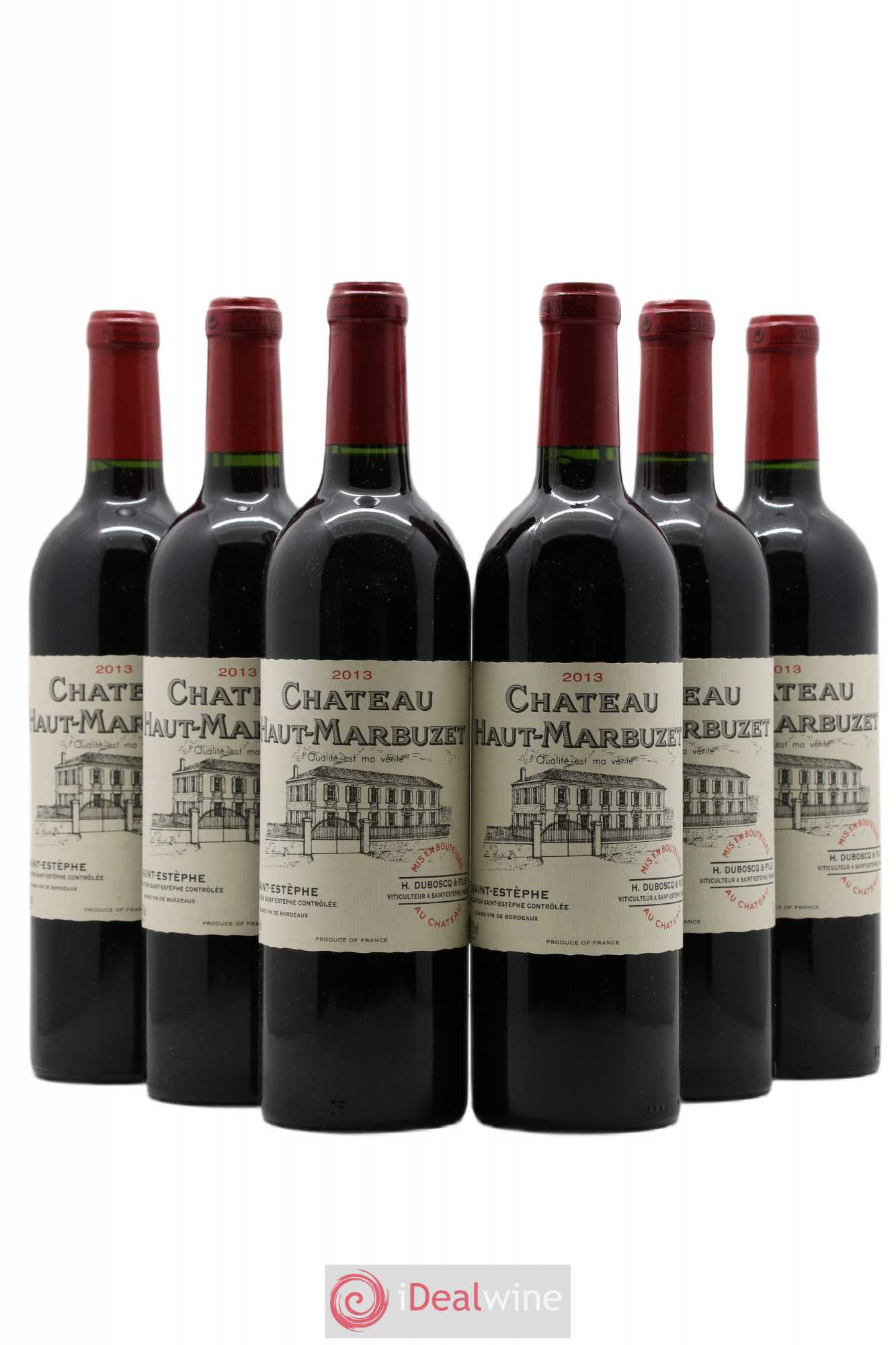Château Haut Marbuzet 2013 - Lot de 6 bouteilles - 0