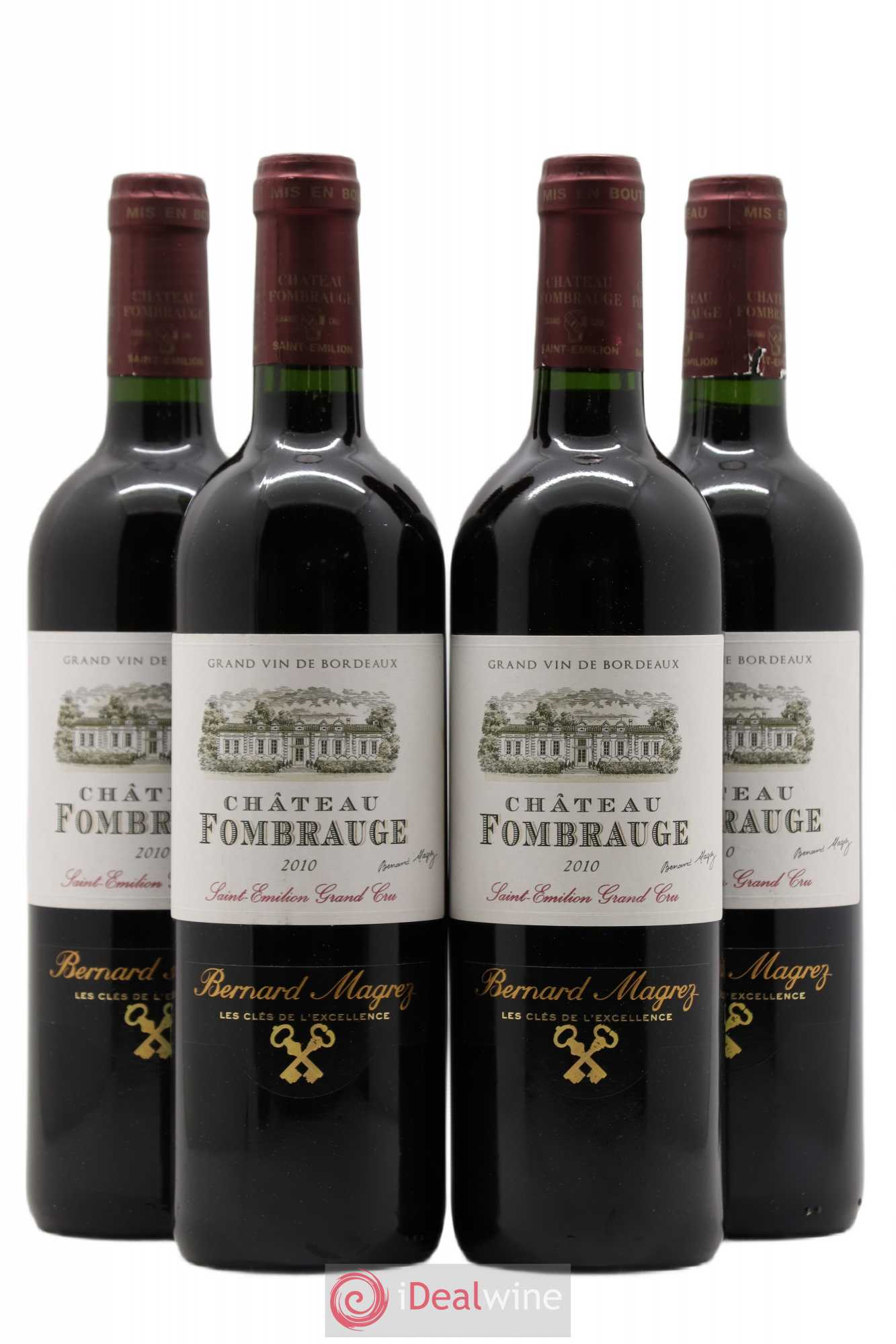 Château Fombrauge Grand Cru Classé 2010 - Lot de 4 bouteilles - 0