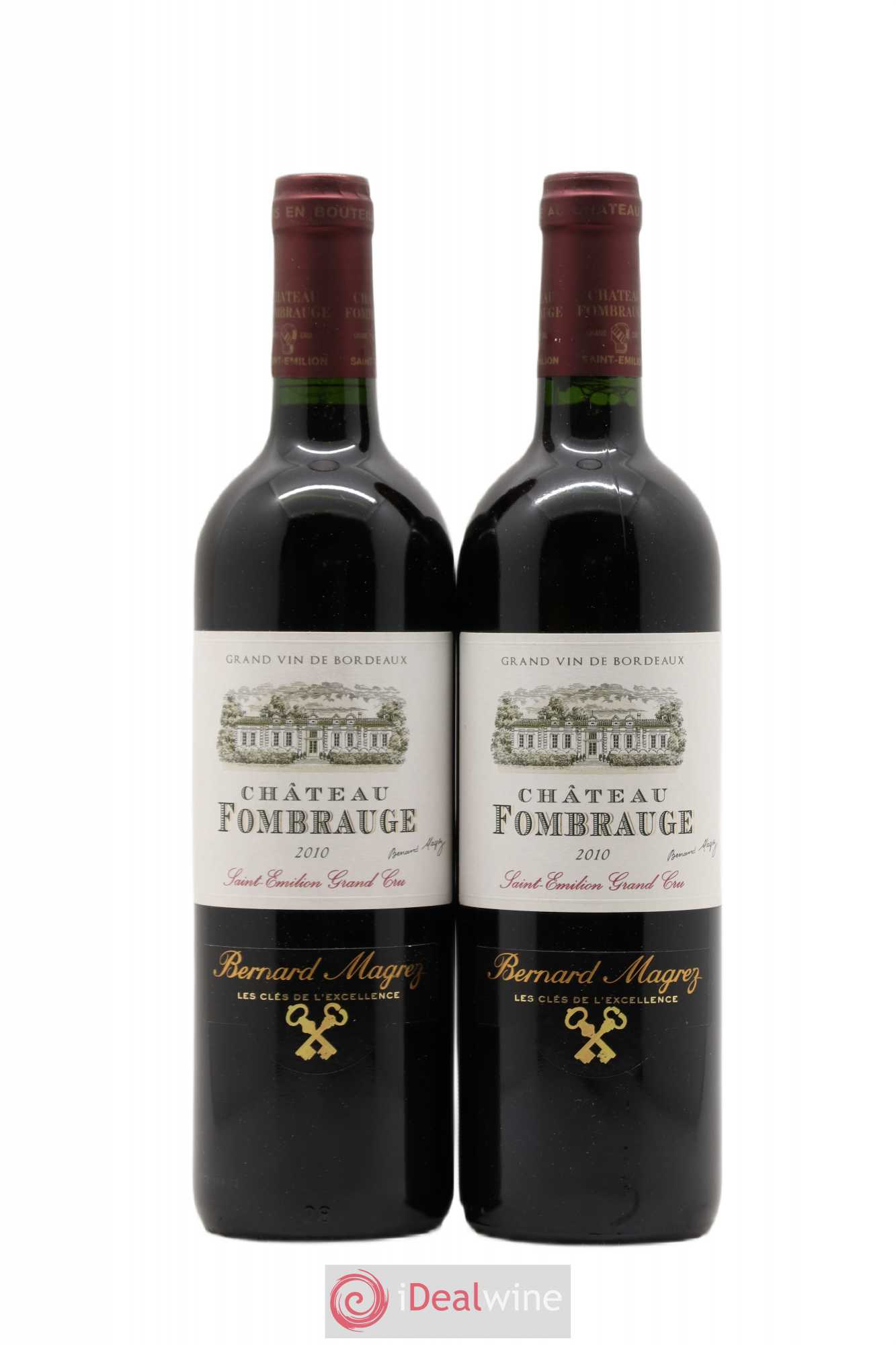 Château Fombrauge Grand Cru Classé 2010 - Lot de 2 bouteilles - 0
